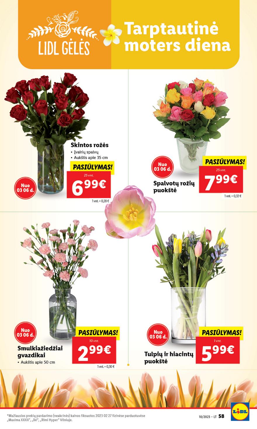 Lidl pasiūlymai akcijos nuo 
  2023-03-03 iki 
  2023-03-12 | Leidinukas.lt puslapis 58