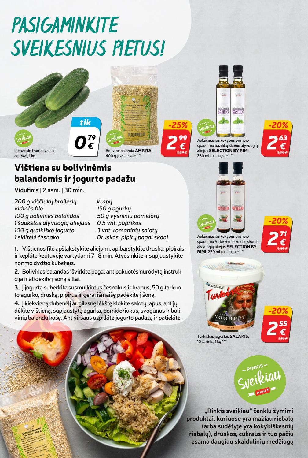 Rimi savaitinis leidinys akcijos nuo
2021-08-24 iki
2021-08-30 | Leidinukas.lt puslapis 4