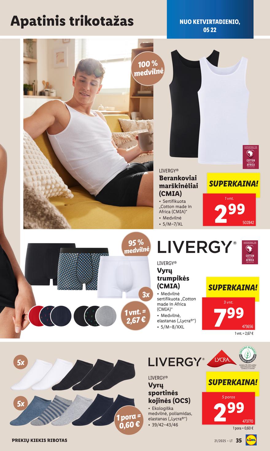 Lidl ne maisto leidinys akcijos nuo 
  2025-05-19 iki 
  2025-05-25 | Leidinukas.lt puslapis 37