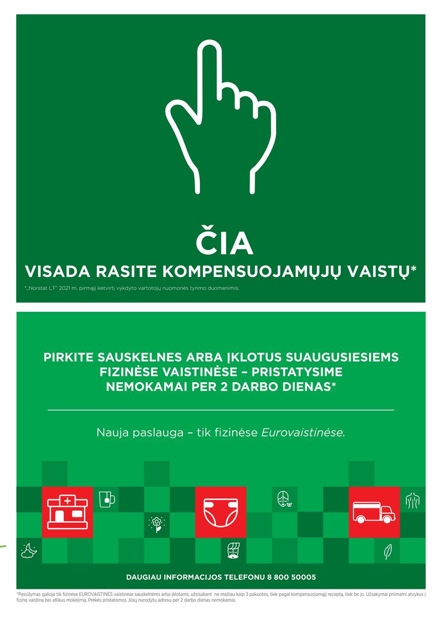 Euro vaistinė leidinys akcijos nuo 
  2021-07-01 iki 
  2021-07-31 | Leidinukas.lt puslapis 31