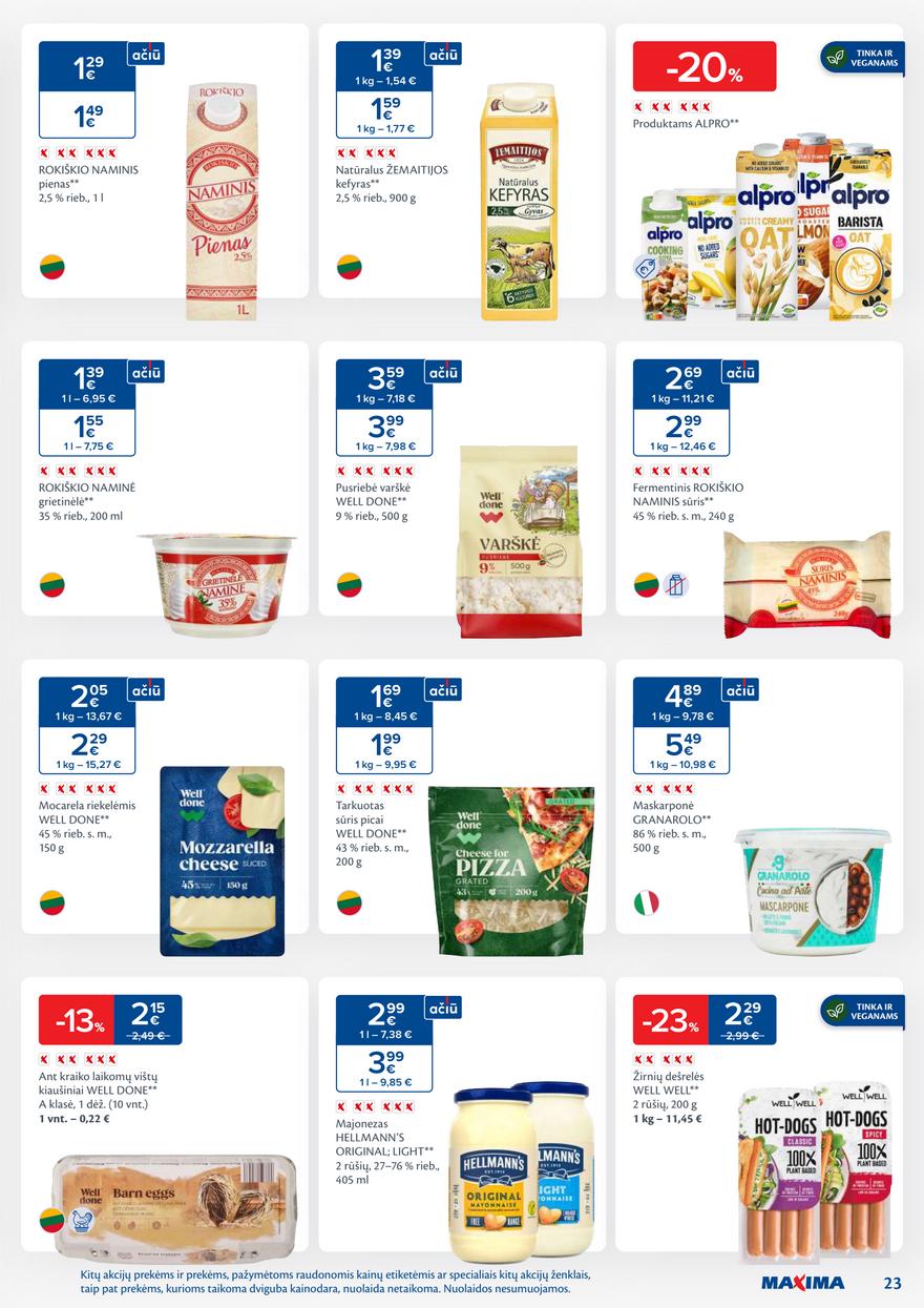 Maxima leidinys akcijos nuo 
  2025-11-04 iki 
  2025-11-10 | Leidinukas.lt puslapis 23