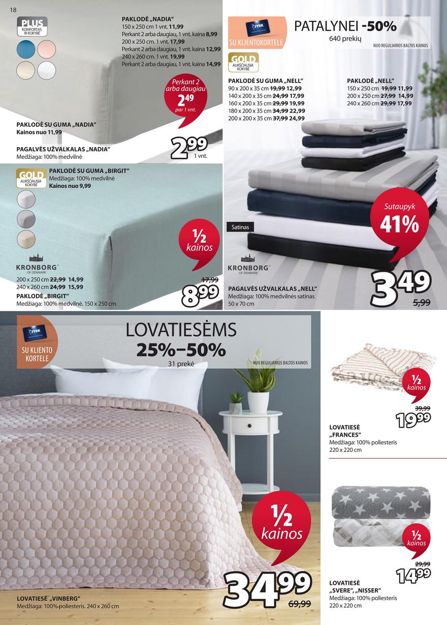 Jysk leidinys akcijos nuo 
  2021-04-27 iki 
  2021-05-10 | Leidinukas.lt puslapis 18
