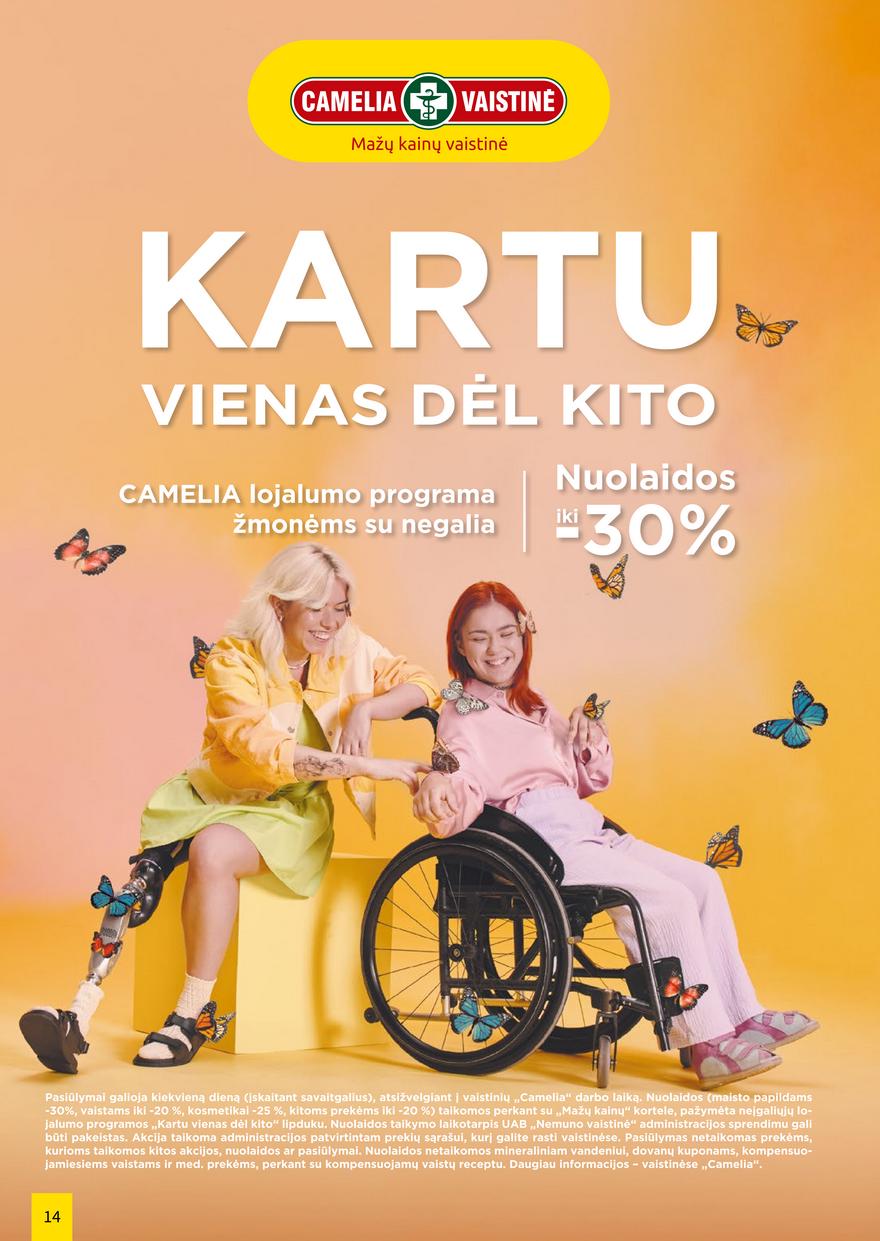 Camelia kovo leidinys akcijos nuo 
  2023-03-01 iki 
  2023-03-31 | Leidinukas.lt puslapis 14