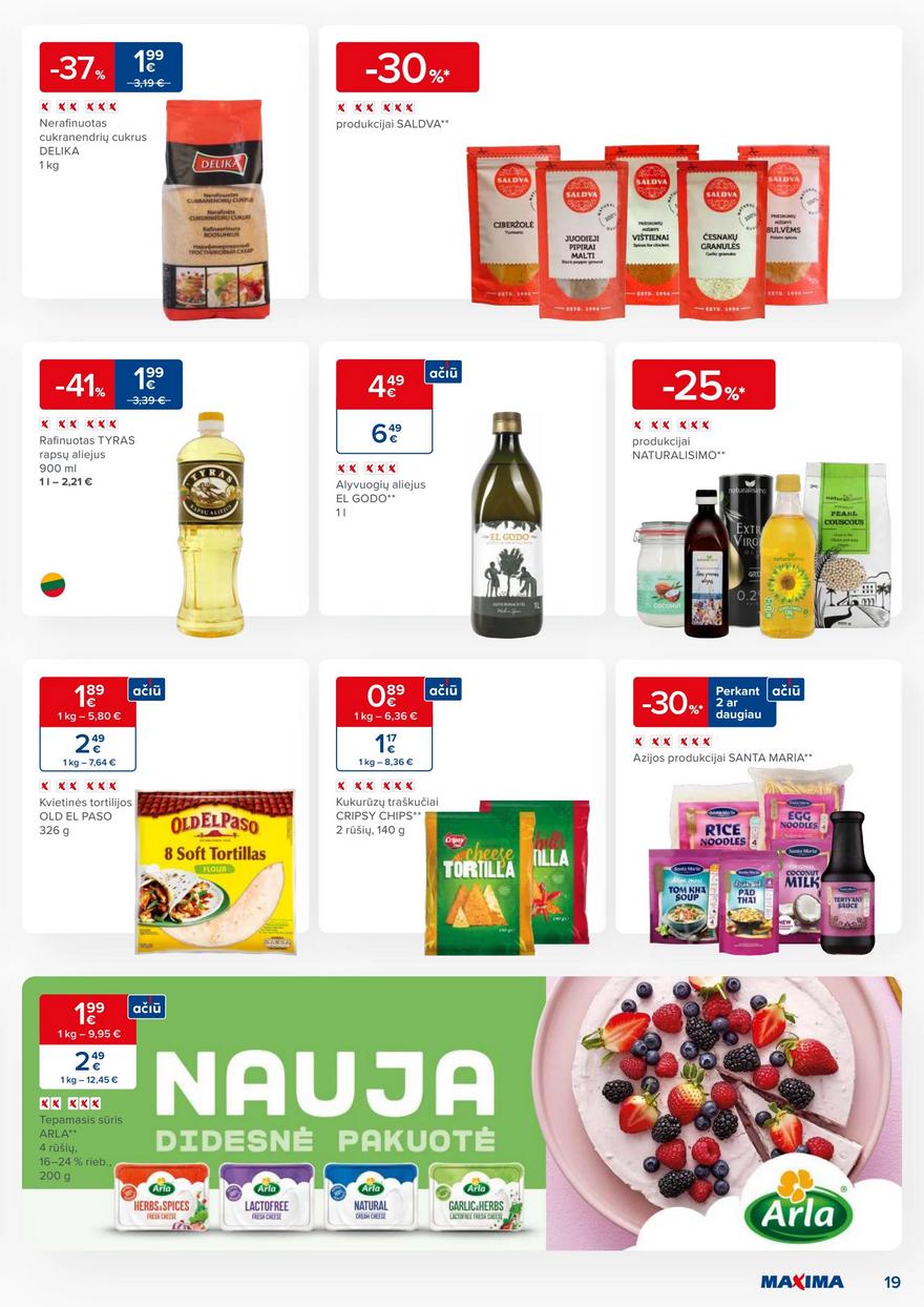 Maxima kaininis leidinys akcijos nuo 
  2023-09-26 iki 
  2023-10-02 | Leidinukas.lt puslapis 19