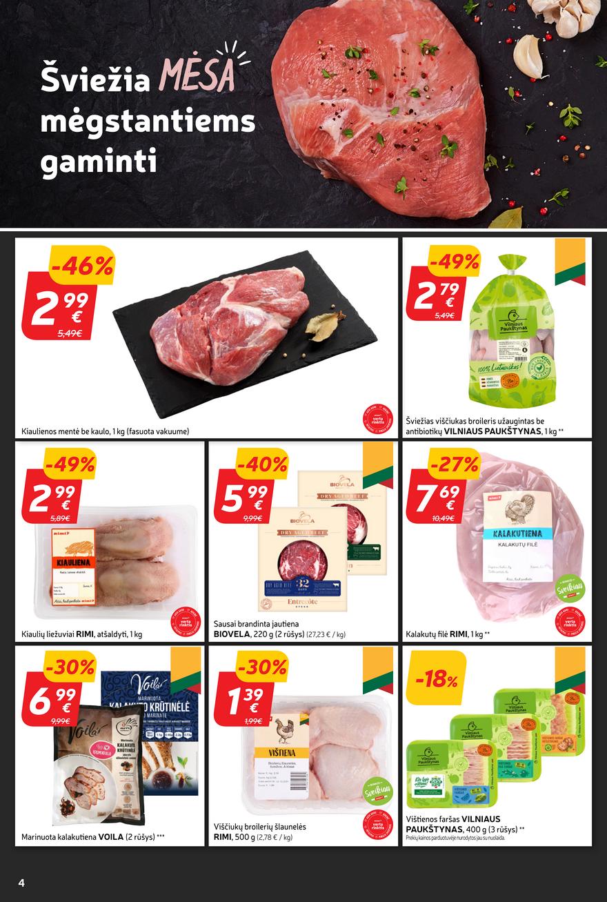 Rimi savaitinis leidinys akcijos nuo 
  2023-11-14 iki 
  2023-11-20 | Leidinukas.lt puslapis 4