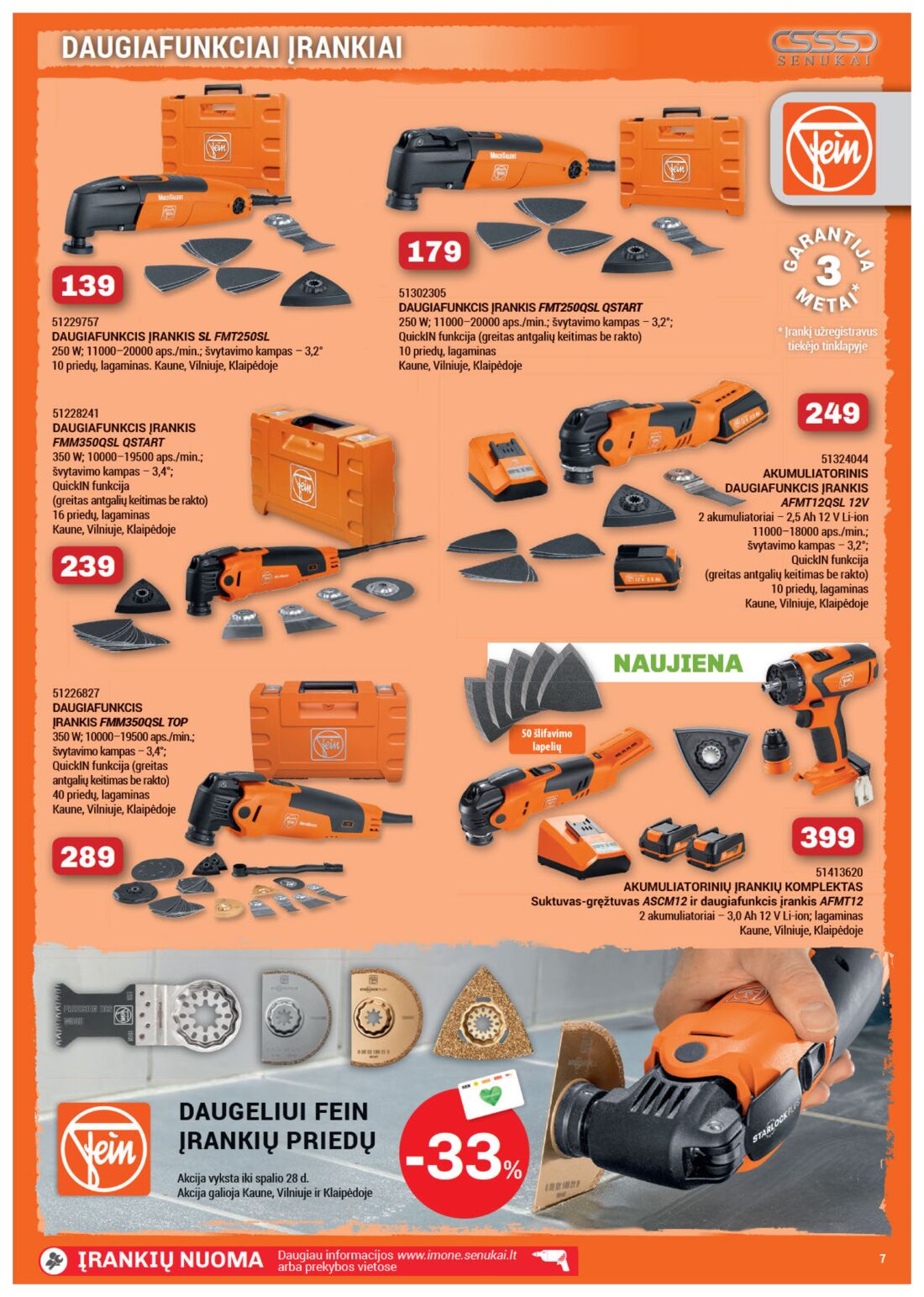 Senukai reklaminis leidinys akcijos nuo 
  2019-09-12 iki 
  2019-09-28 | Leidinukas.lt puslapis 7
