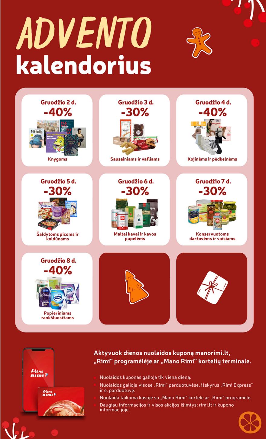 Rimi savaitinis leidinys 49 akcijos nuo 
  2025-12-02 iki 
  2025-12-08 | Leidinukas.lt puslapis 21