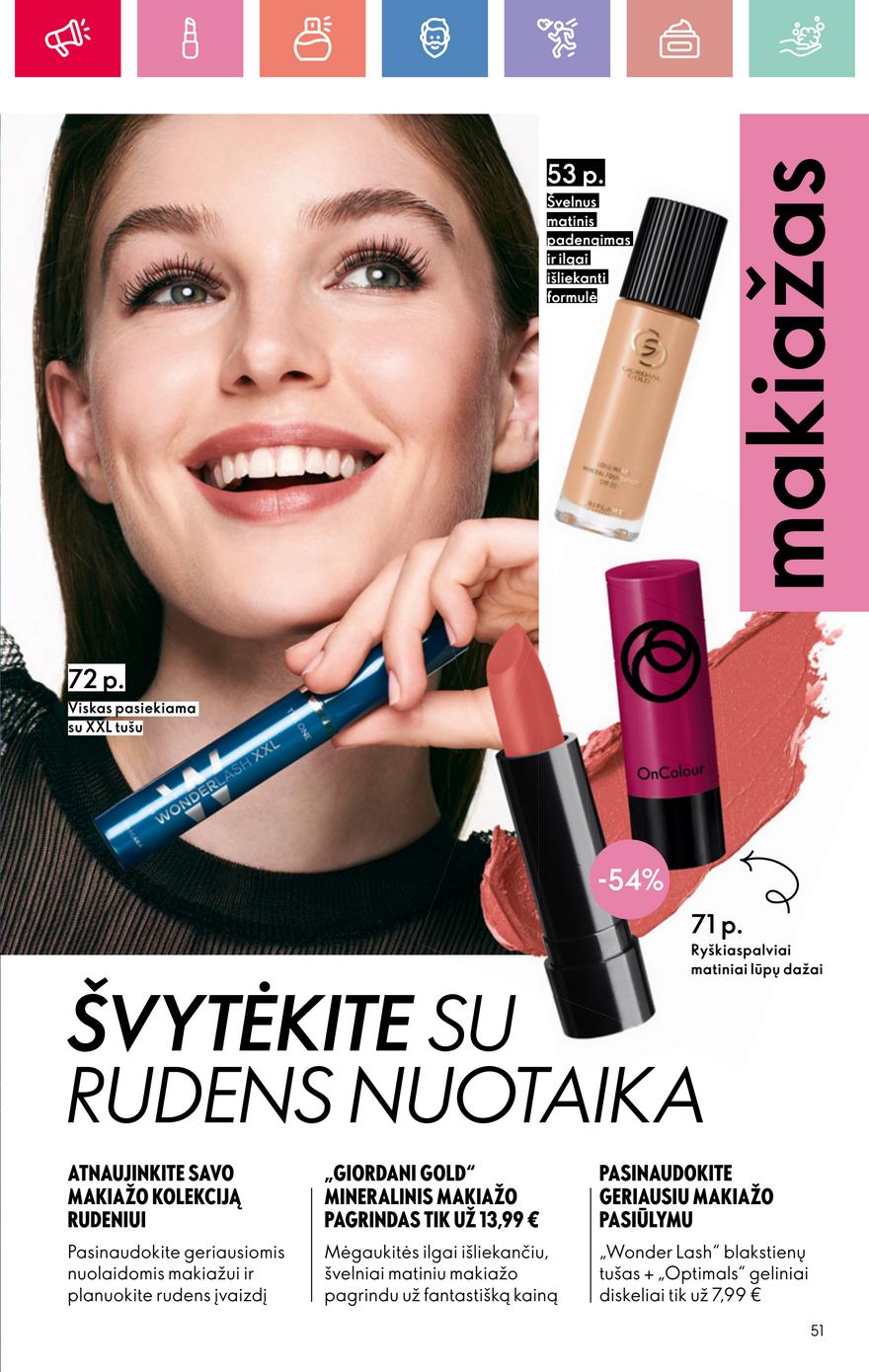 Oriflame katalogas akcijos nuo 
  2025-08-24 iki 
  2025-09-13 | Leidinukas.lt puslapis 51