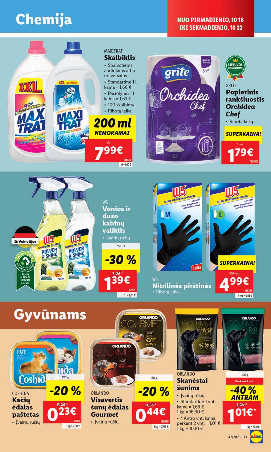 Lidl pasiūlymai akcijos nuo 
  2023-10-16 iki 
  2023-10-22 | Leidinukas.lt puslapis 43