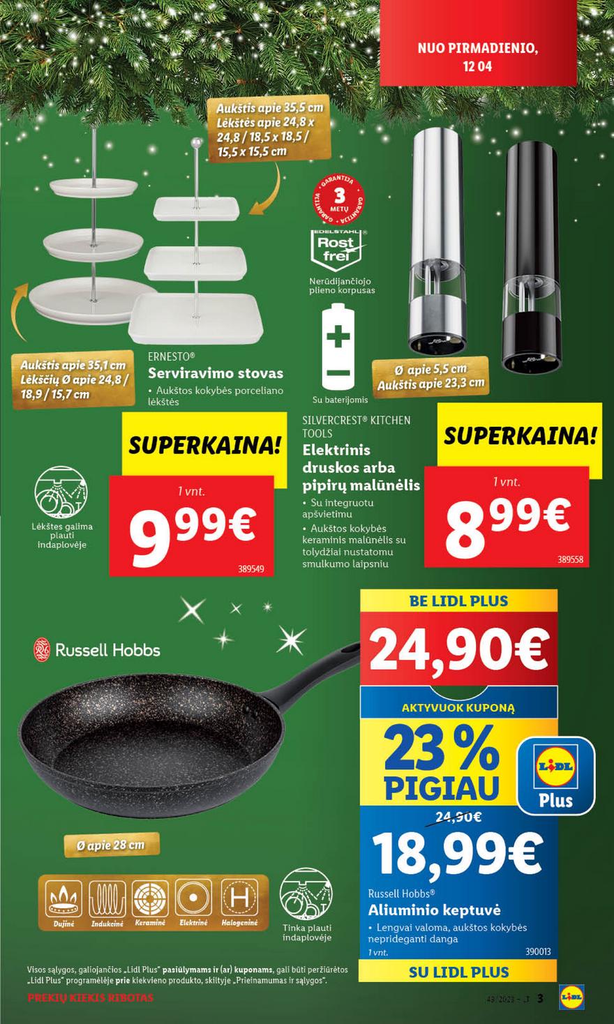 Lidl pasiūlymai akcijos nuo 
  2023-12-04 iki 
  2023-12-10 | Leidinukas.lt puslapis 5