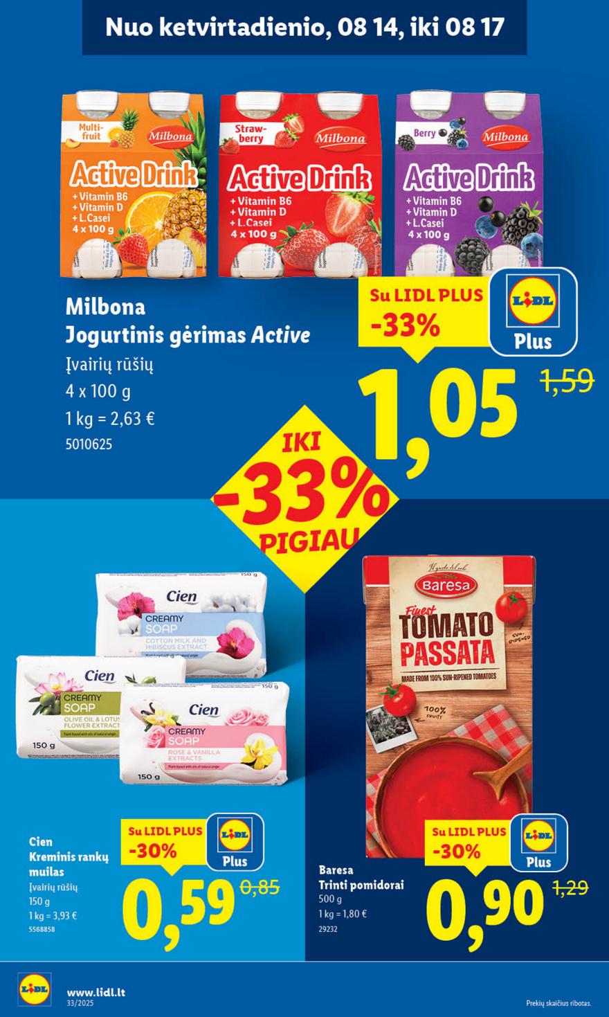 Lidl leidinys akcijos nuo 
  2025-08-11 iki 
  2025-08-17 | Leidinukas.lt puslapis 46