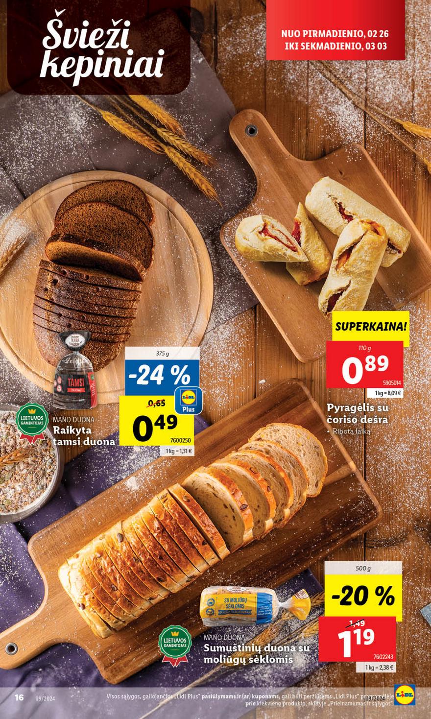 Lidl pasiūlymai akcijos nuo 
  2024-02-26 iki 
  2024-03-03 | Leidinukas.lt puslapis 16