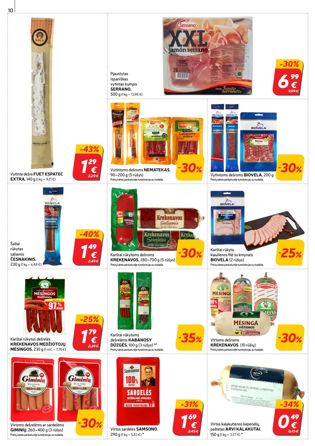 Rimi savaitinis leidinys akcijos nuo 
  2019-08-13 iki 
  2019-08-19 | Leidinukas.lt puslapis 10