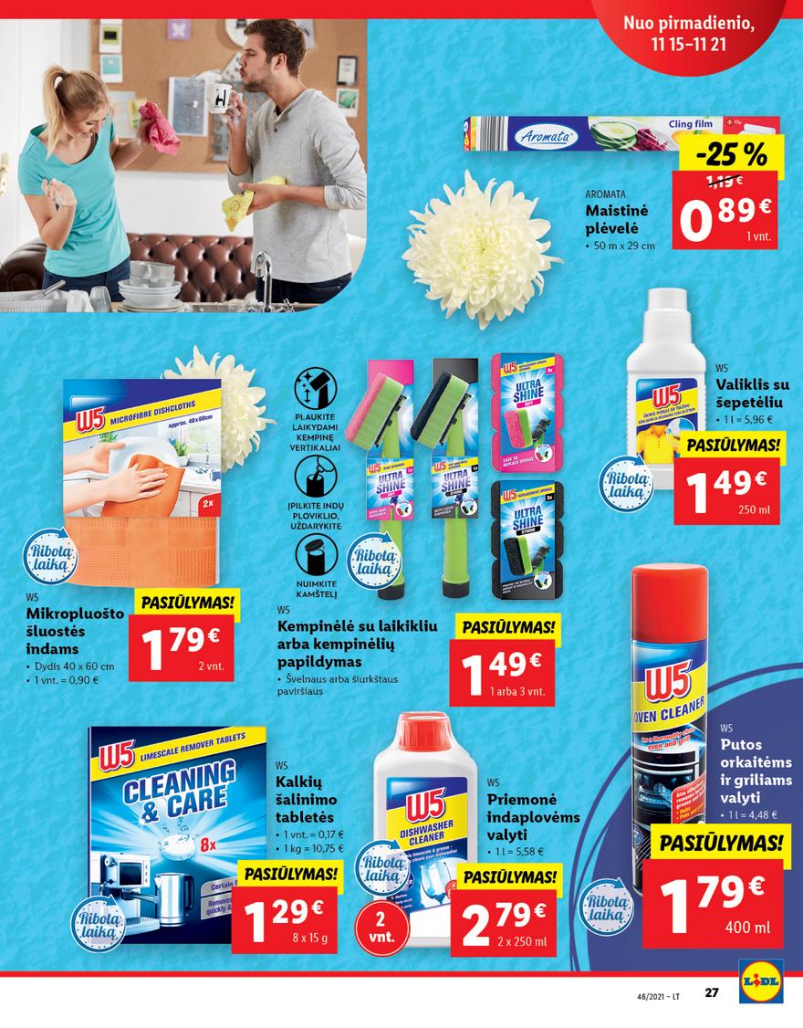 Lidl maisto prekių pasiūlymai akcijos nuo 
  2021-11-15 iki 
  2021-11-21 | Leidinukas.lt puslapis 27