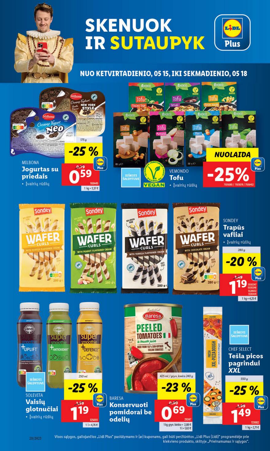 Lidl leidinys naujas akcijos nuo 
  2025-05-12 iki 
  2025-05-18 | Leidinukas.lt puslapis 38