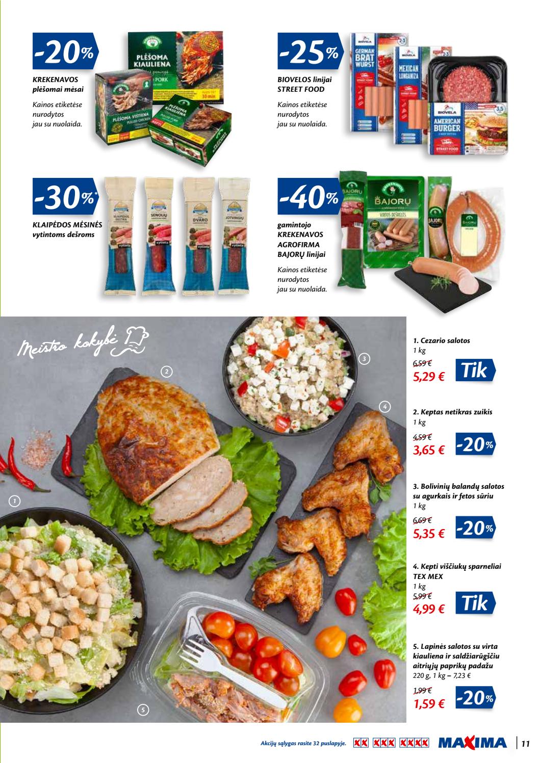 Maxima kaininis leidinys akcijos nuo 
  2019-10-10 iki 
  2019-10-23 | Leidinukas.lt puslapis 11