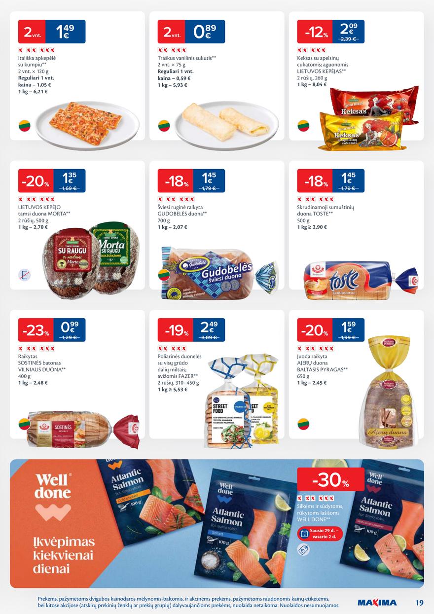 Maxima leidinys akcijos nuo 
  2026-01-27 iki 
  2026-02-02 | Leidinukas.lt puslapis 19