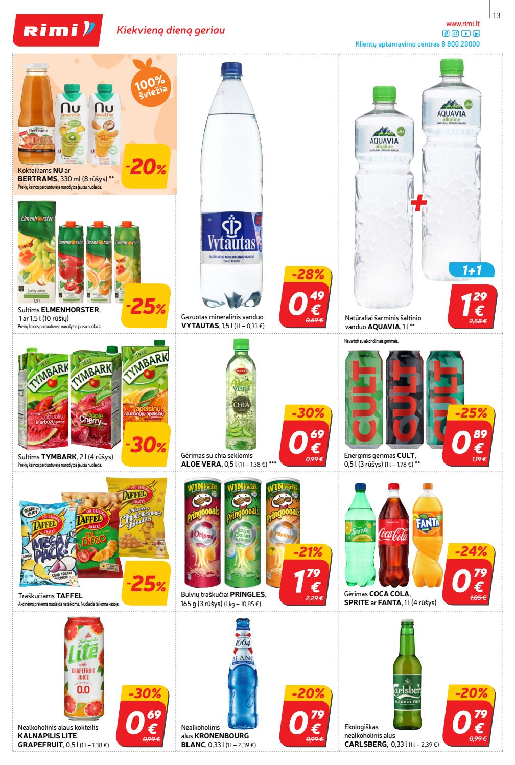 Rimi savaitinis leidinys akcijos nuo 
  2020-03-31 iki 
  2020-04-06 | Leidinukas.lt puslapis 13