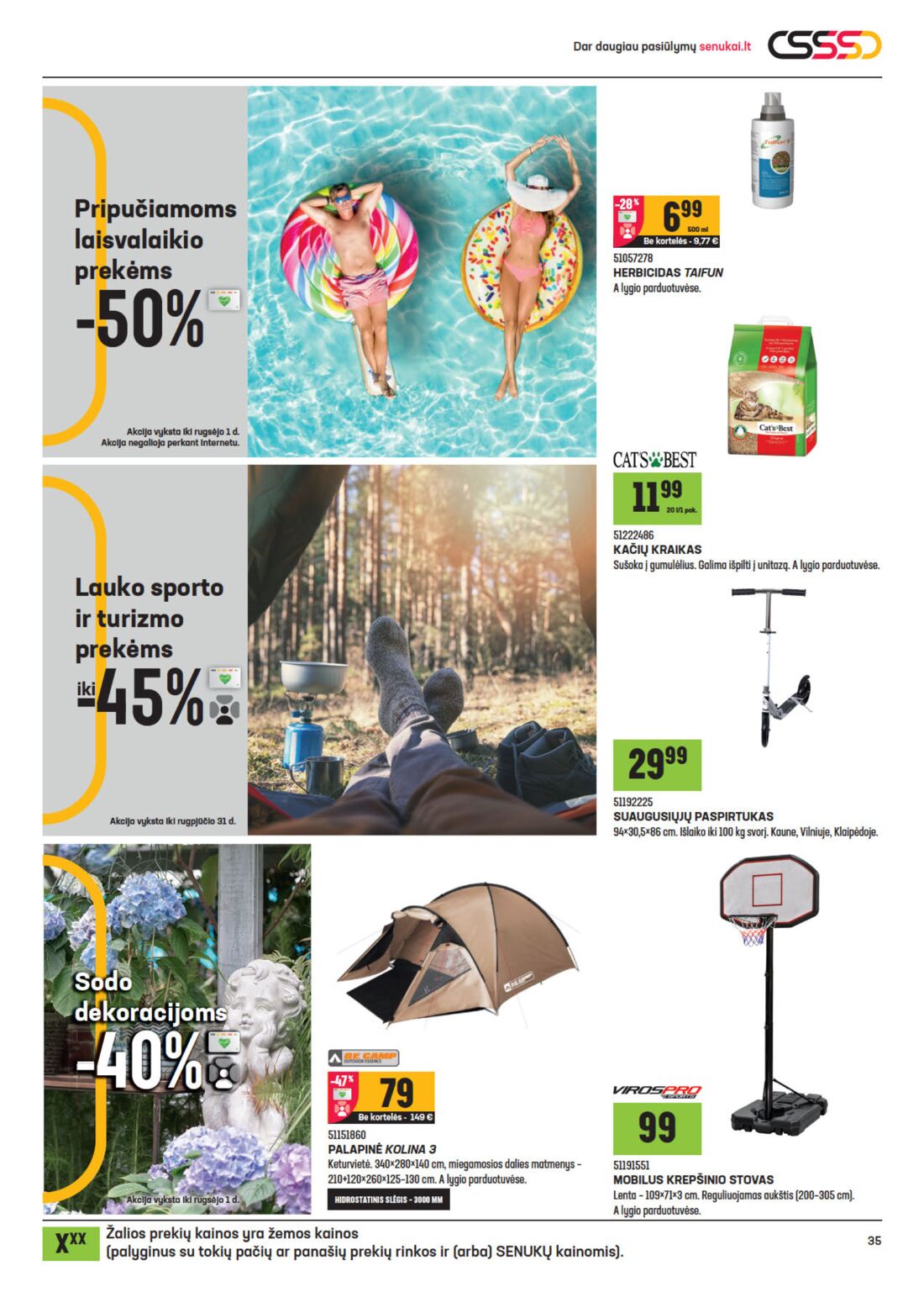 Senukai reklaminis leidinys akcijos nuo 
  2020-08-12 iki 
  2020-08-31 | Leidinukas.lt puslapis 35