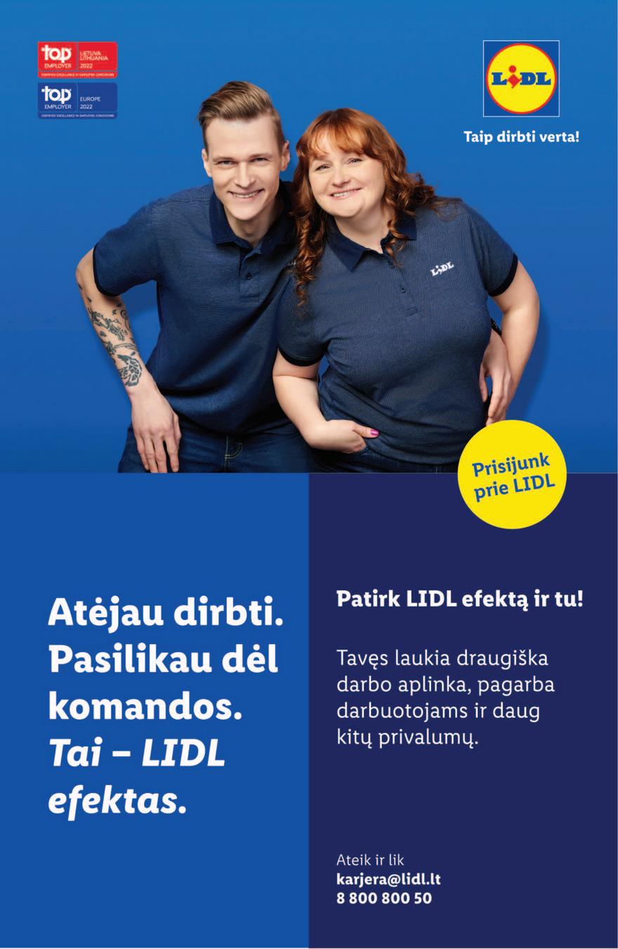Lidl maisto prekių pasiūlymai akcijos nuo 
  2022-09-26 iki 
  2022-10-02 | Leidinukas.lt puslapis 43