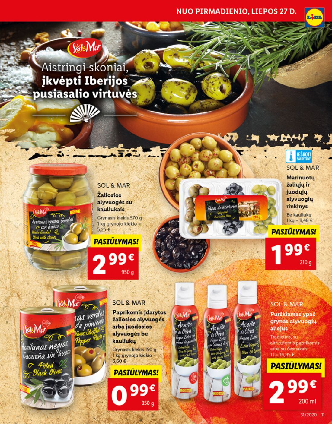 Lidl savaitinis leidinys akcijos nuo 
  2020-07-27 iki 
  2020-08-02 | Leidinukas.lt puslapis 11