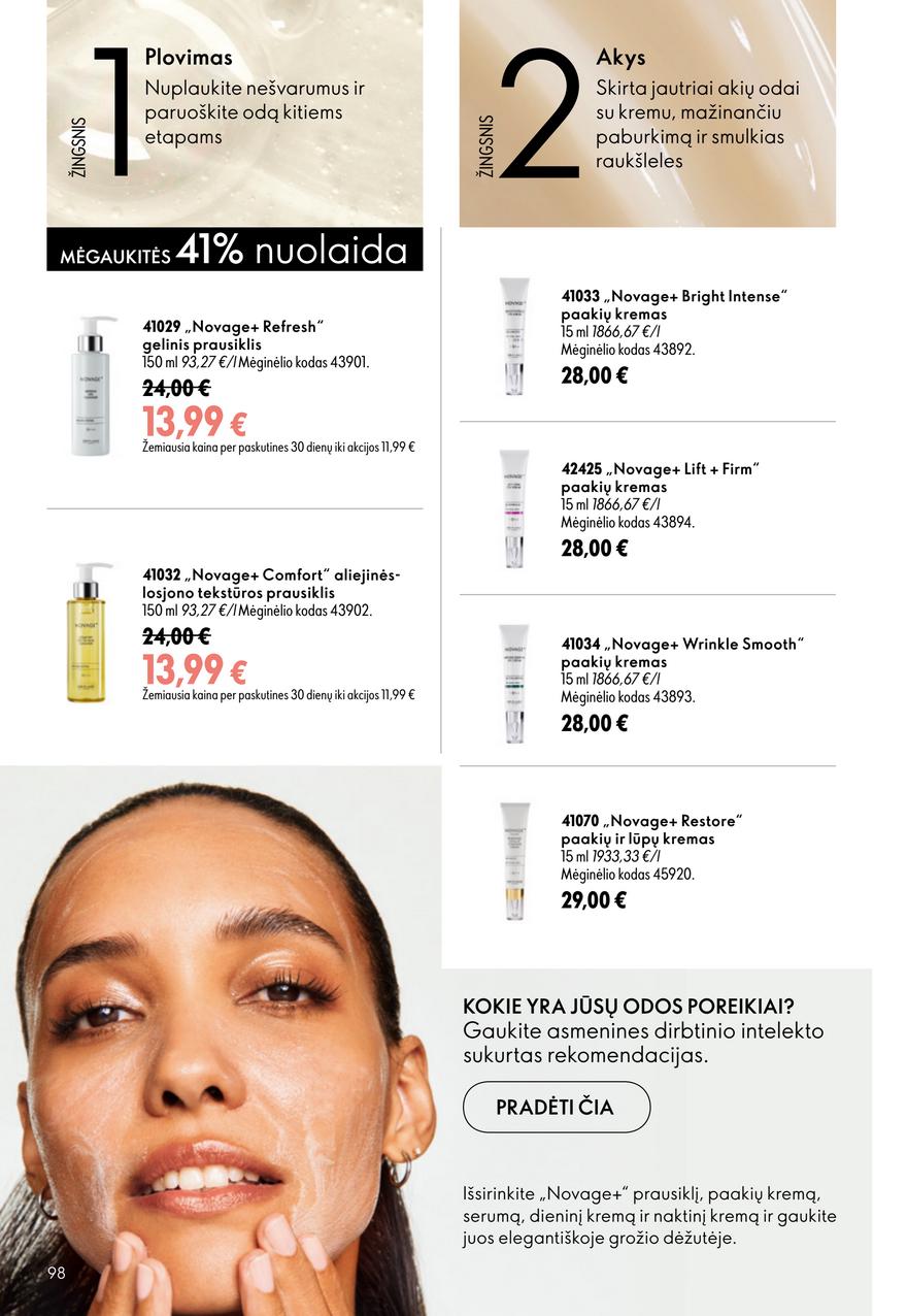 Oriflame katalogas akcijos nuo 
  2026-07-15 iki 
  2026-08-04 | Leidinukas.lt puslapis 98