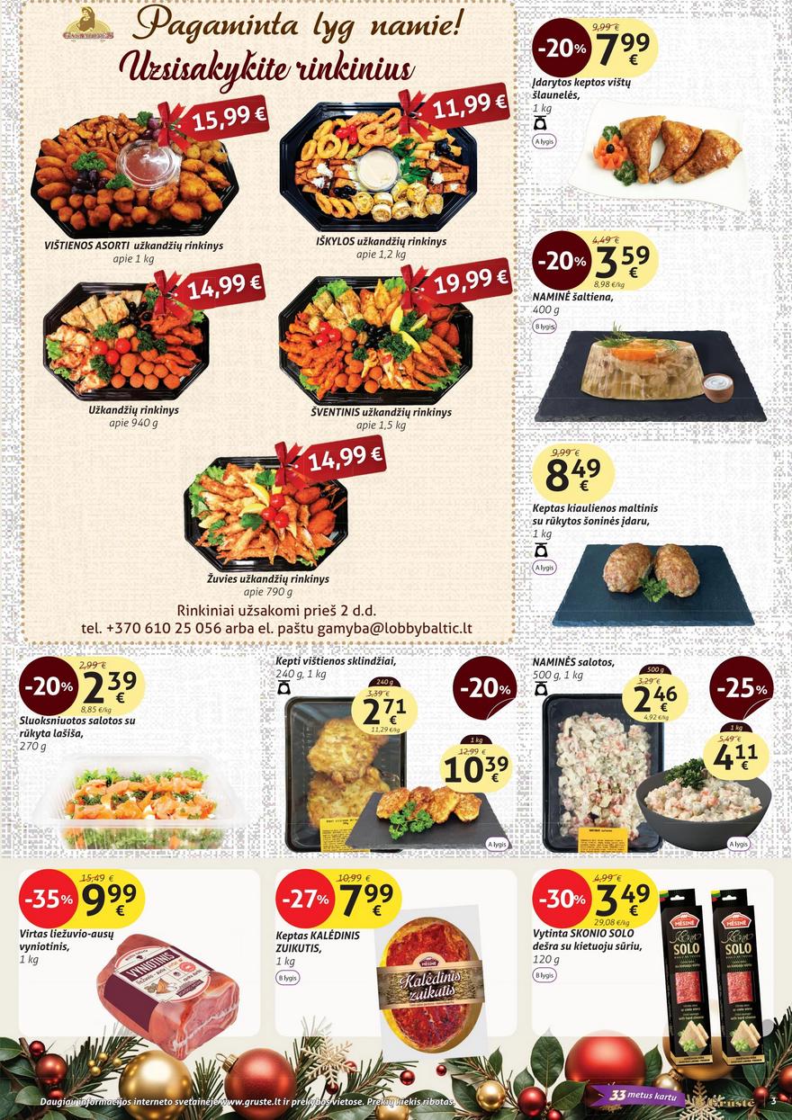 Grūstės leidinys akcijos nuo 
  2025-12-21 iki 
  2026-01-01 | Leidinukas.lt puslapis 3