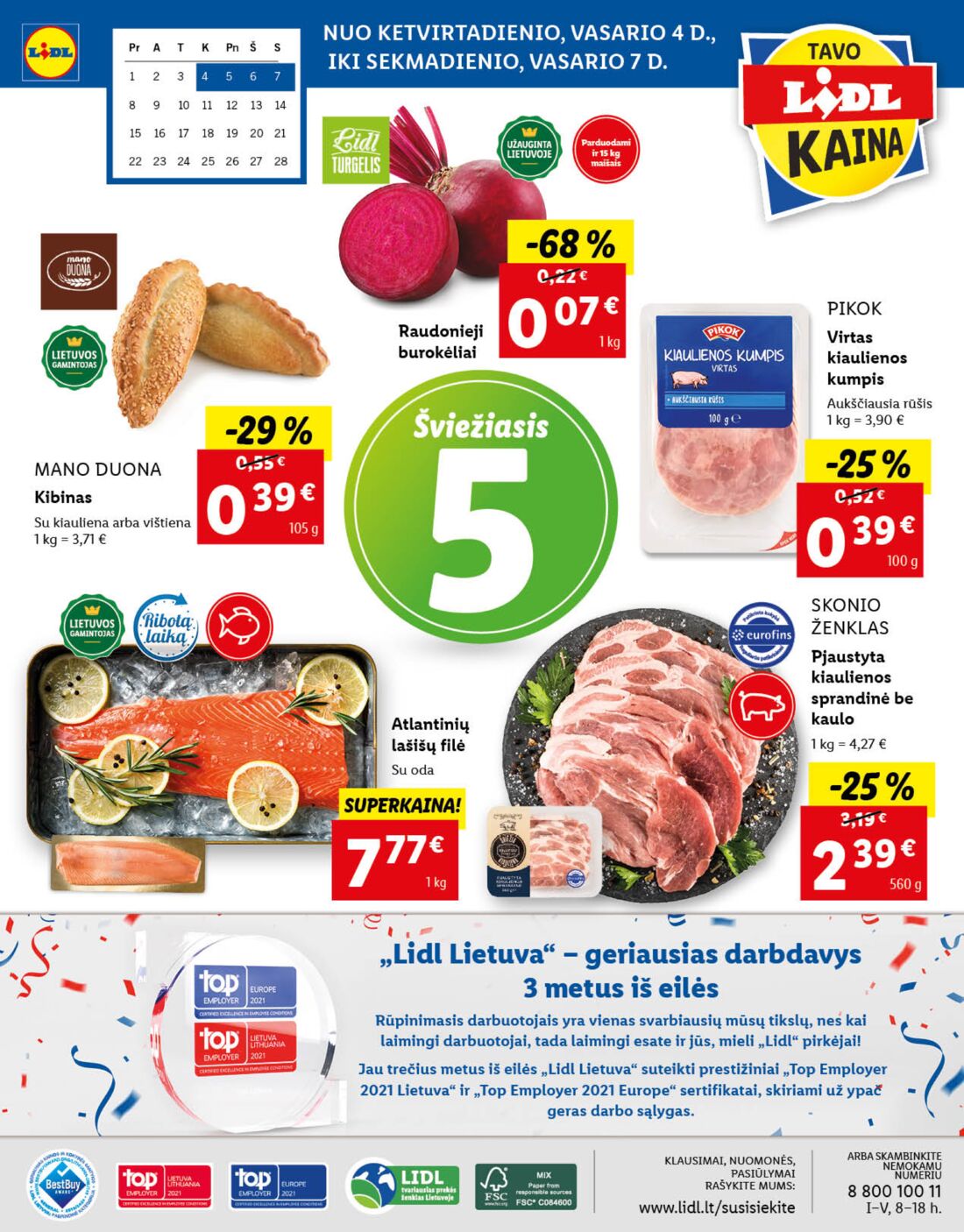 Lidl savaitinis leidinys akcijos nuo 
  2021-02-01 iki 
  2021-02-07 | Leidinukas.lt puslapis 56