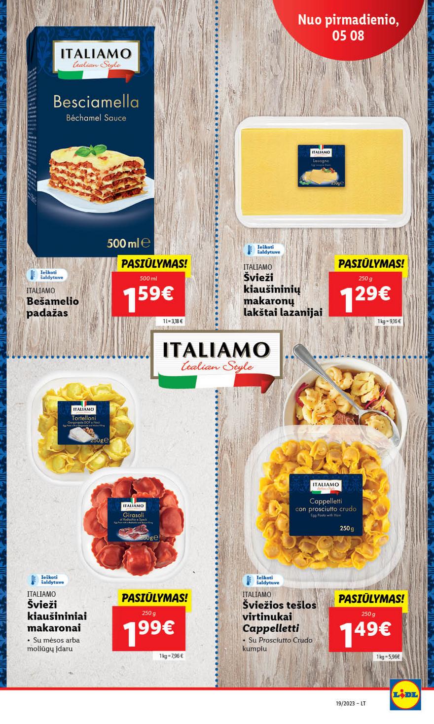 Lidl pasiūlymai akcijos nuo 
  2023-05-08 iki 
  2023-05-14 | Leidinukas.lt puslapis 31