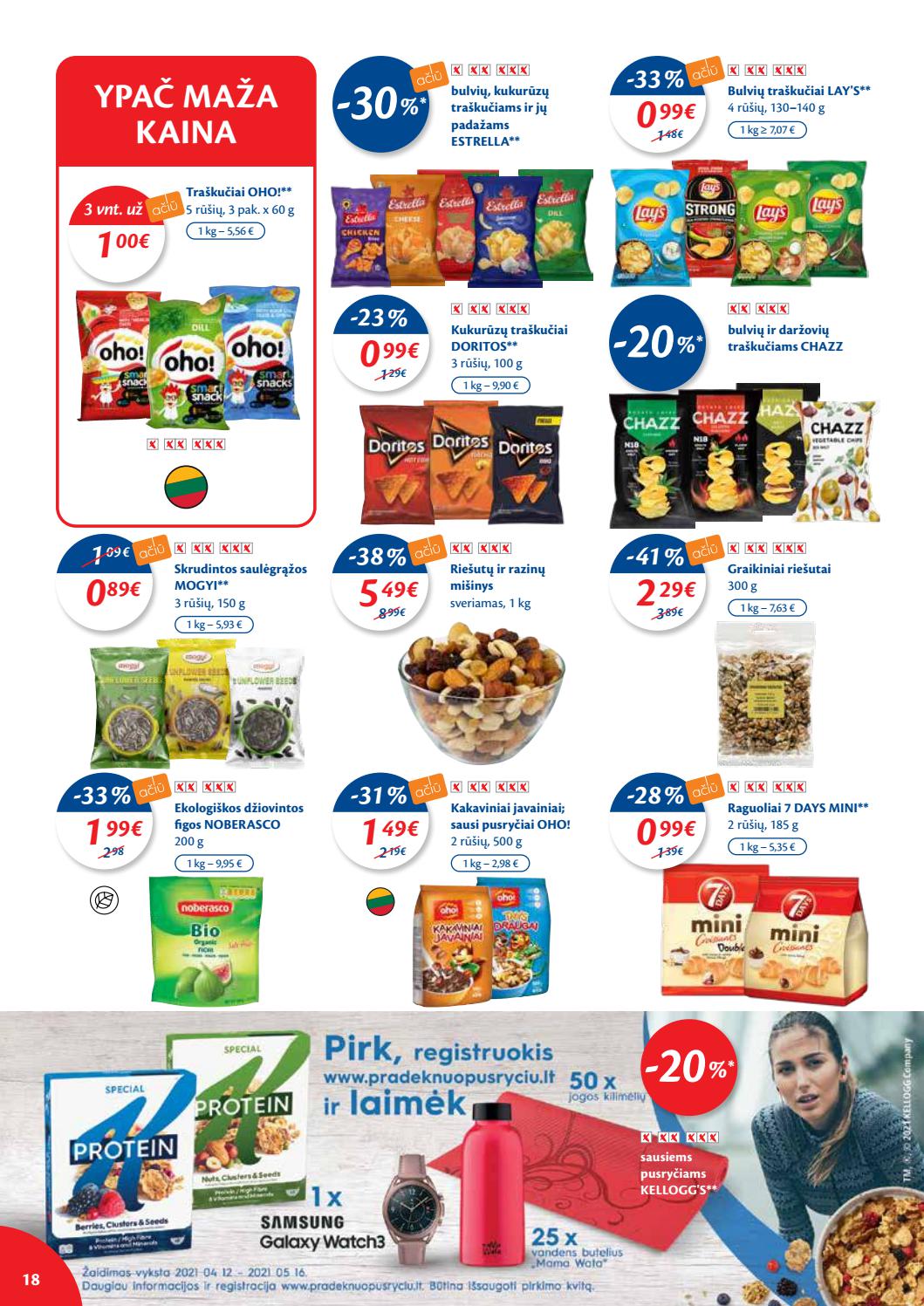 Maxima kaininis leidinys akcijos nuo 
  2021-04-27 iki 
  2021-05-03 | Leidinukas.lt puslapis 18