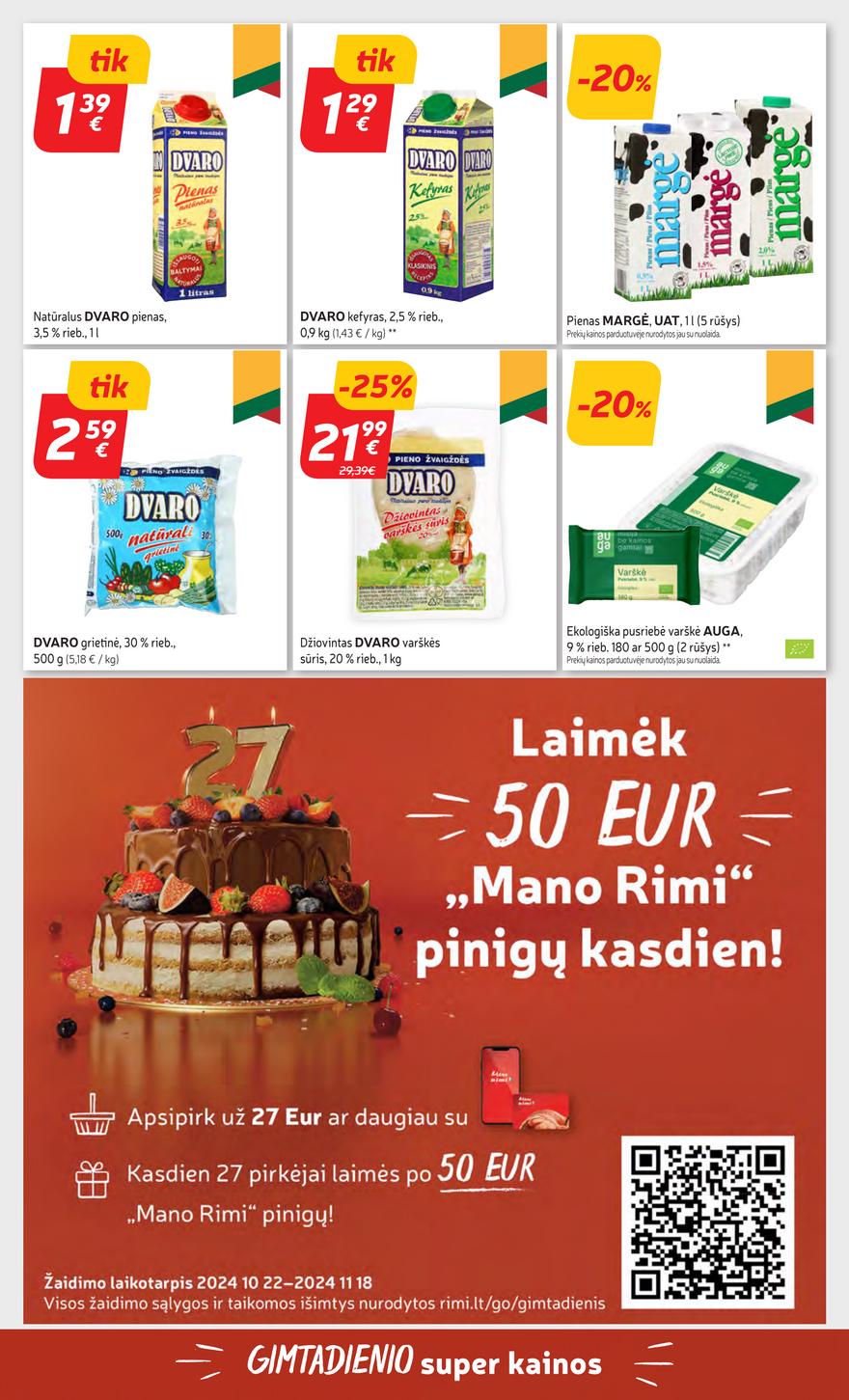 Rimi savaitinis leidinys 44 akcijos nuo 
  2024-10-29 iki 
  2024-11-03 | Leidinukas.lt puslapis 22