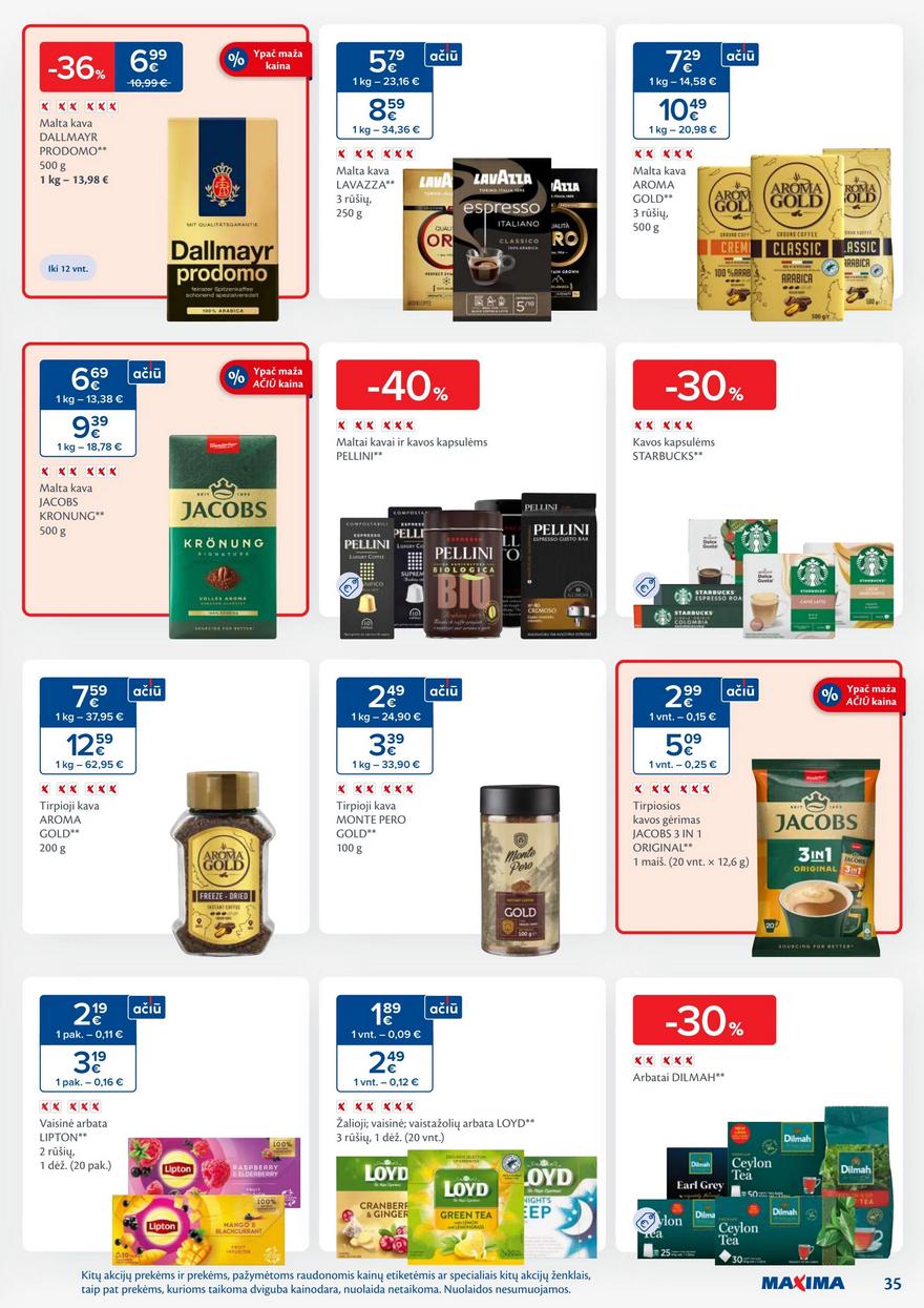 Maxima savaitinis leidinys akcijos nuo 
  2025-07-22 iki 
  2025-07-28 | Leidinukas.lt puslapis 35