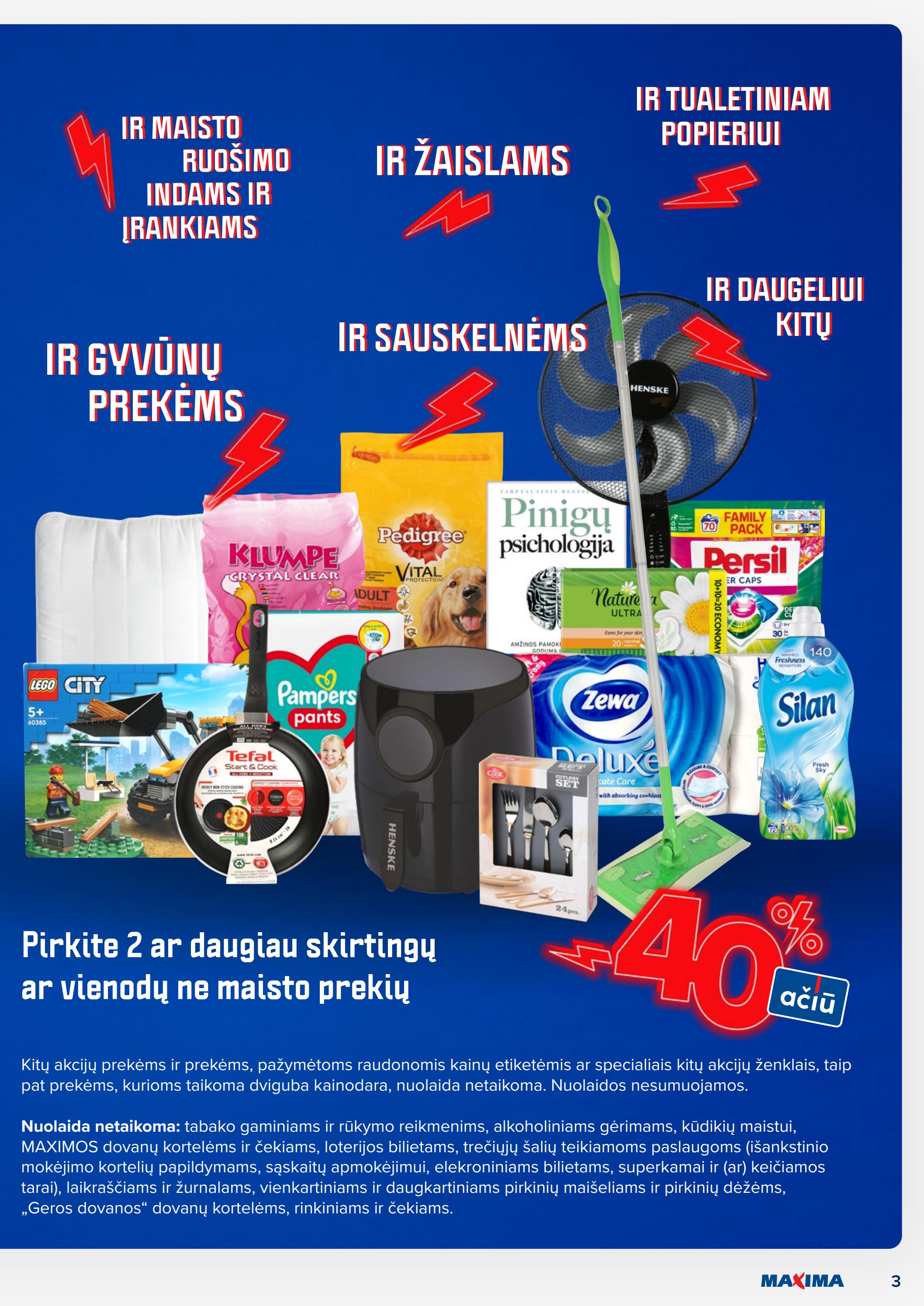 Maxima kaininis leidinys akcijos nuo 
  2023-07-18 iki 
  2023-07-24 | Leidinukas.lt puslapis 3