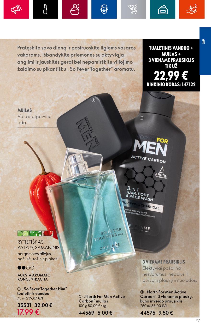 Oriflame katalogas akcijos nuo 
  2023-06-28 iki 
  2023-07-18 | Leidinukas.lt puslapis 77