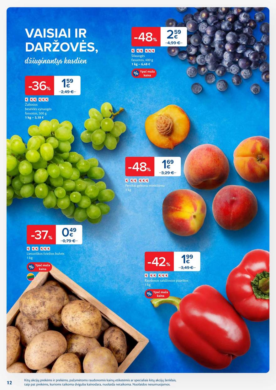 Maxima leidinys akcijos nuo 
  2024-07-30 iki 
  2024-08-05 | Leidinukas.lt puslapis 12