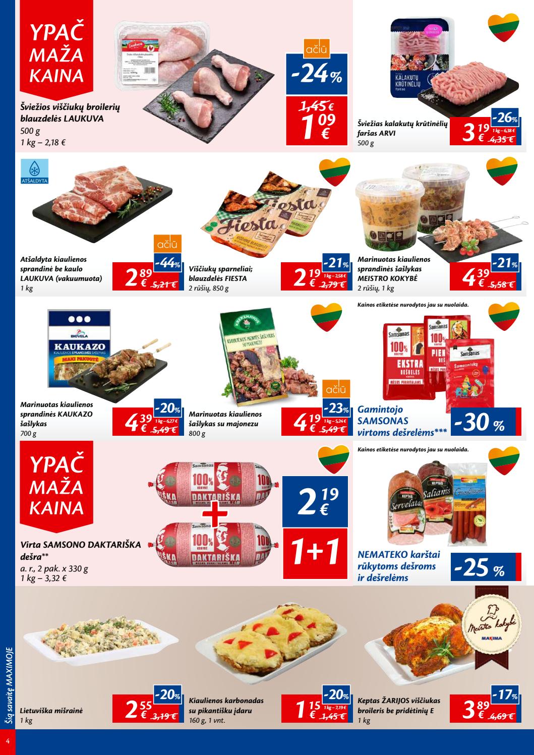 Maxima kaininis leidinys akcijos nuo 
  2019-06-18 iki 
  2019-06-24 | Leidinukas.lt puslapis 4