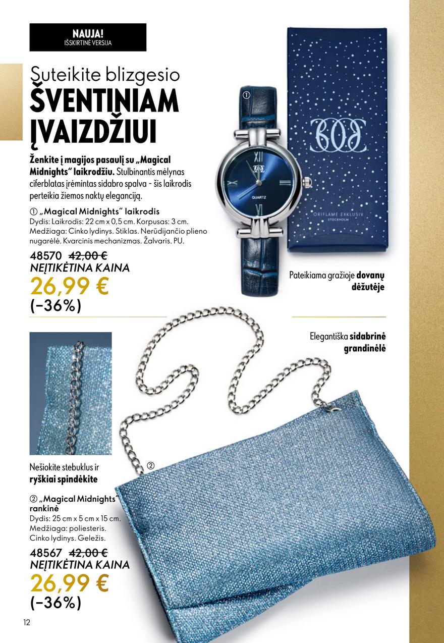 Oriflame katalogas akcijos nuo 
  2025-11-19 iki 
  2025-12-09 | Leidinukas.lt puslapis 12