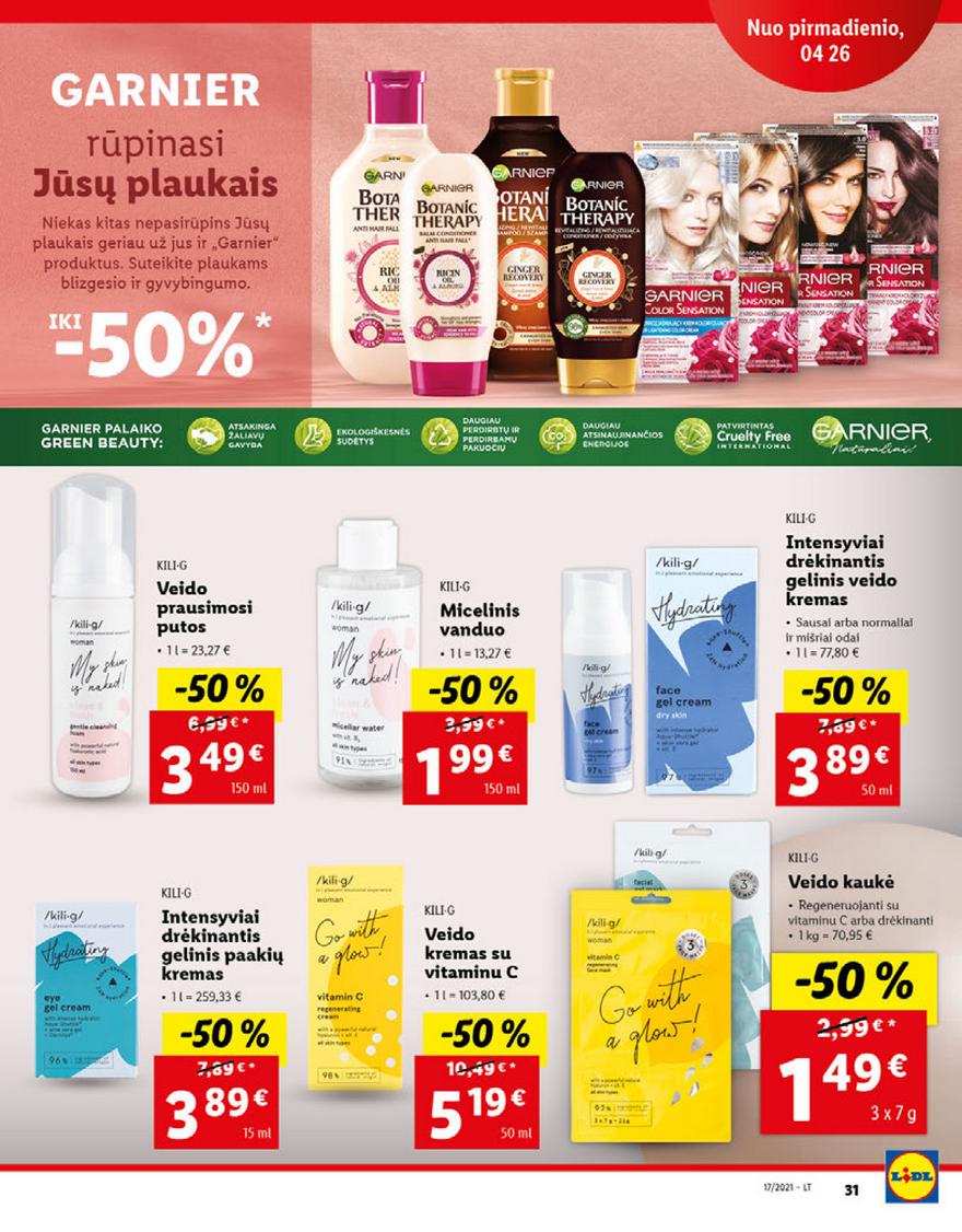 Lidl maisto prekių pasiūlymai akcijos nuo 
  2021-04-26 iki 
  2021-05-02 | Leidinukas.lt puslapis 31
