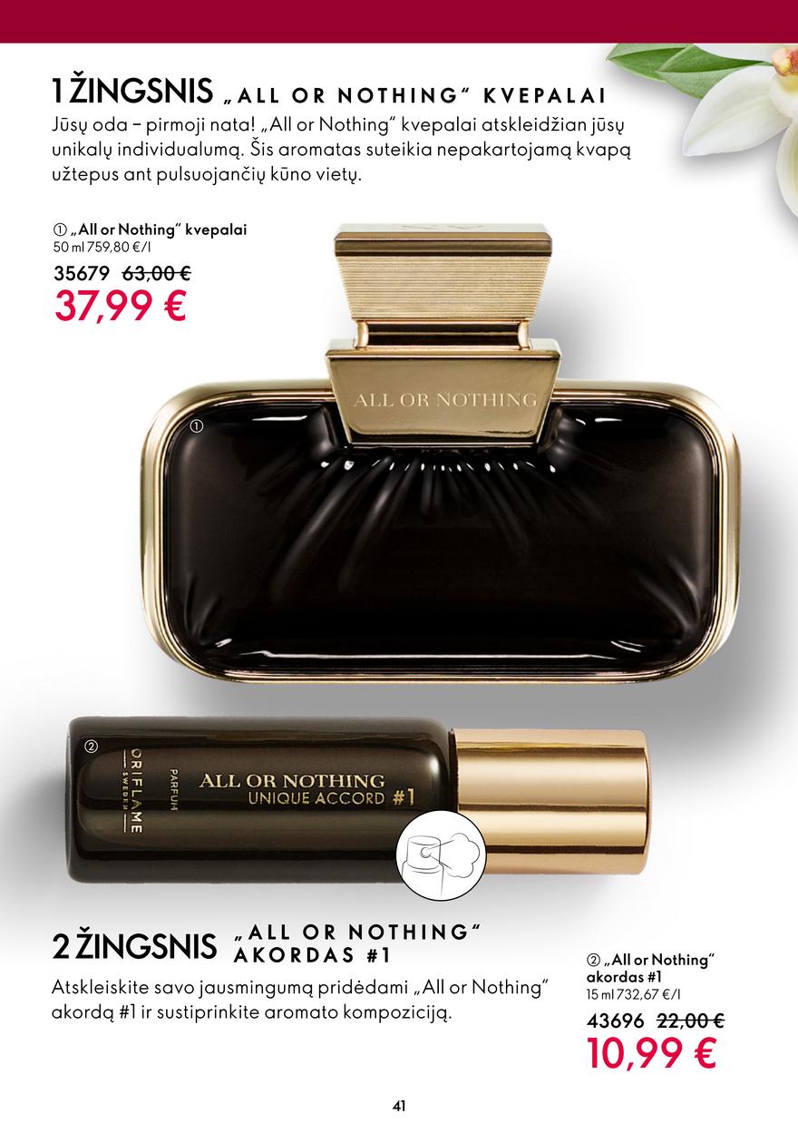 Oriflame katalogas akcijos nuo 
  2022-09-14 iki 
  2022-10-04 | Leidinukas.lt puslapis 41