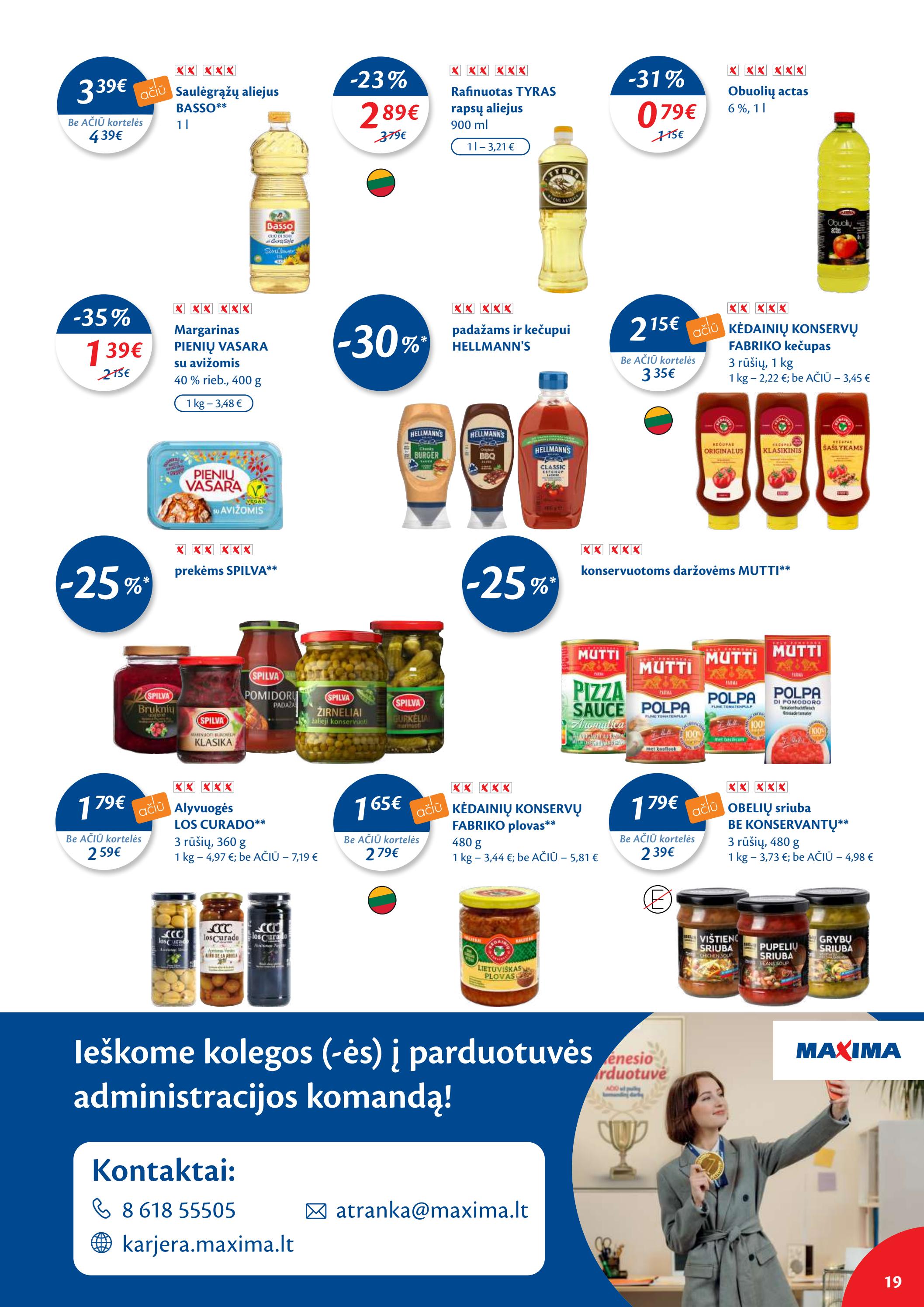 Maxima kaininis leidinys akcijos nuo 
  2022-08-30 iki 
  2022-09-05 | Leidinukas.lt puslapis 19