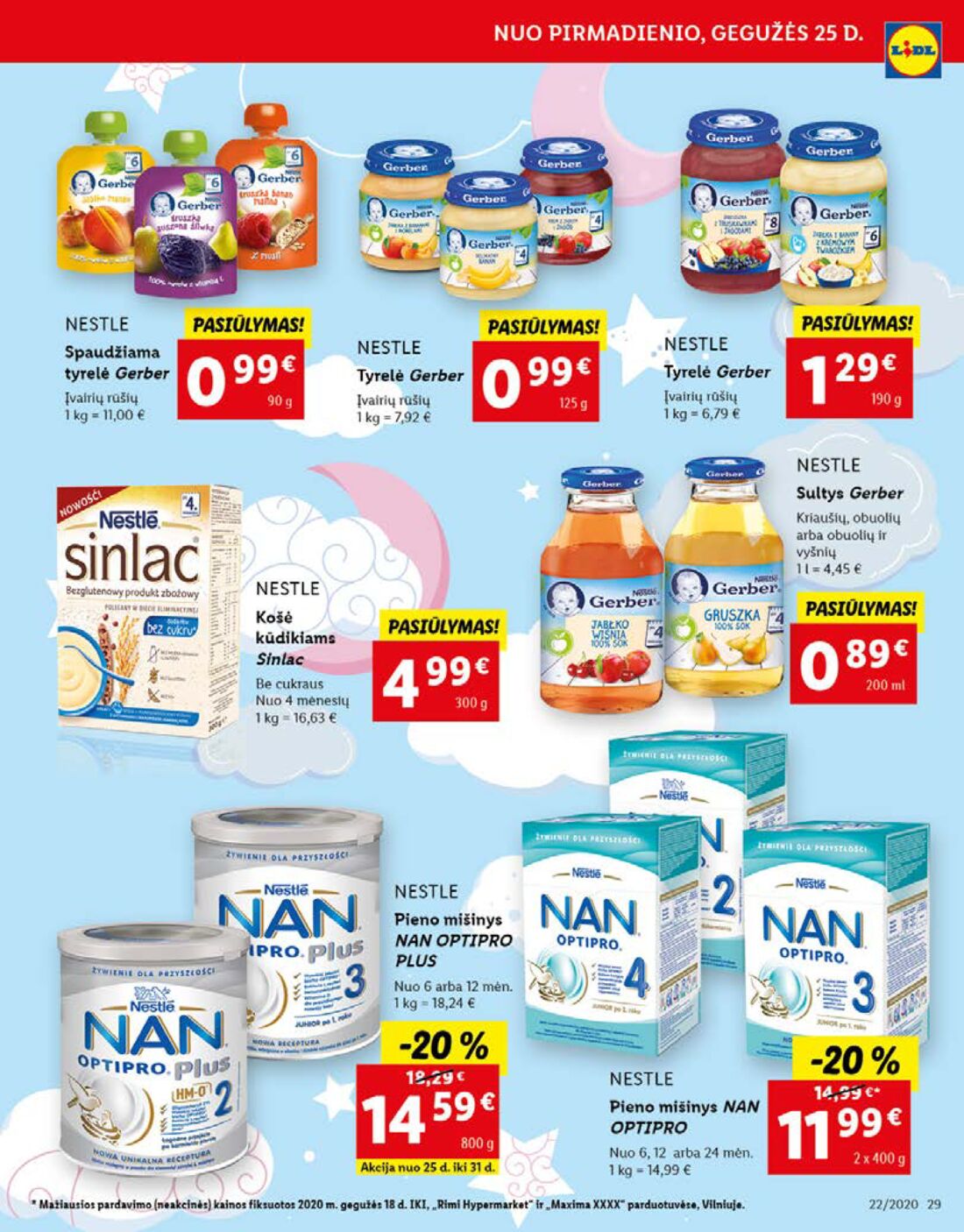 Lidl savaitinis leidinys akcijos nuo 
  2020-05-25 iki 
  2020-05-31 | Leidinukas.lt puslapis 29