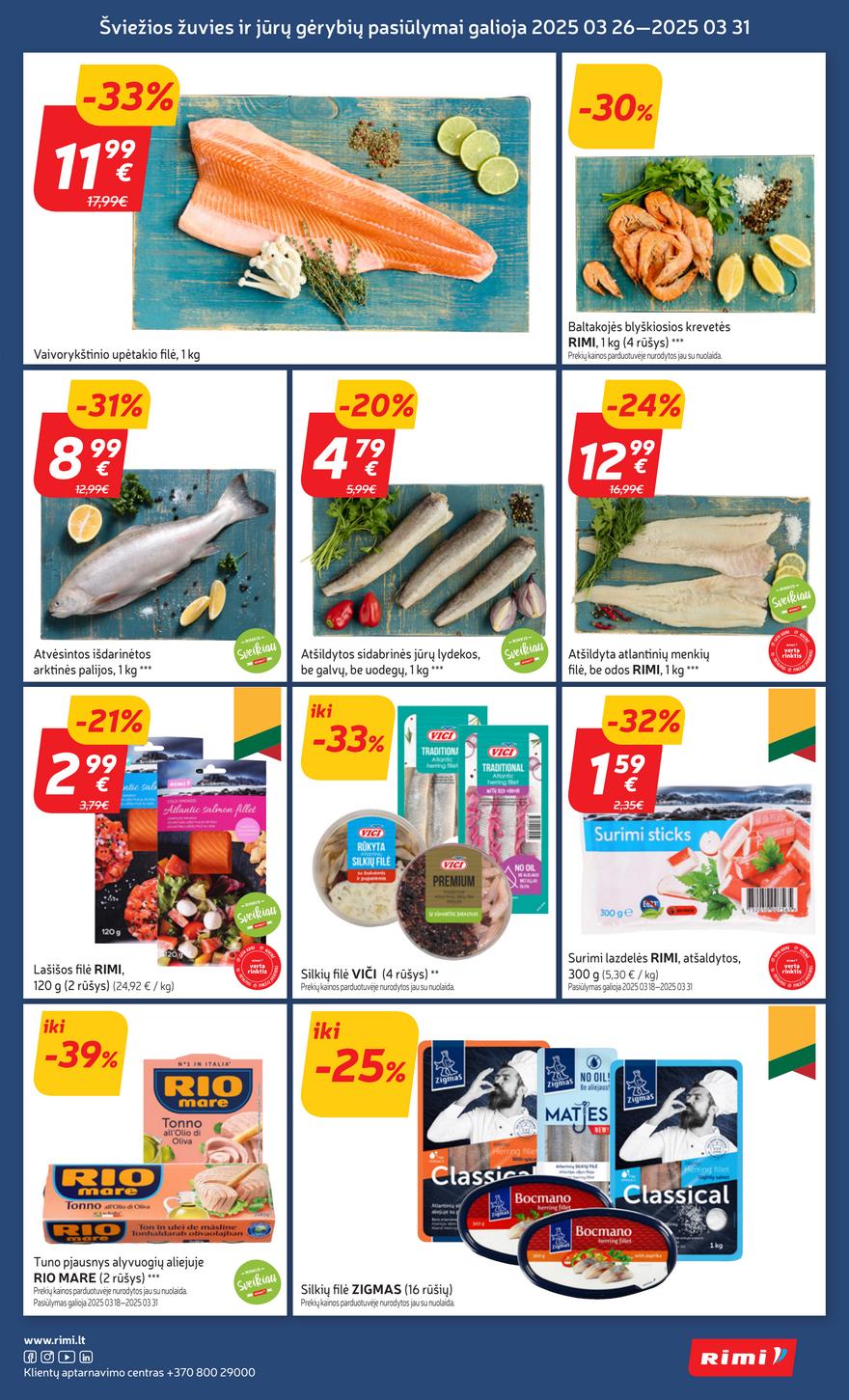 Rimi savaitinis leidinys 13 akcijos nuo 
  2025-03-25 iki 
  2025-03-31 | Leidinukas.lt puslapis 5