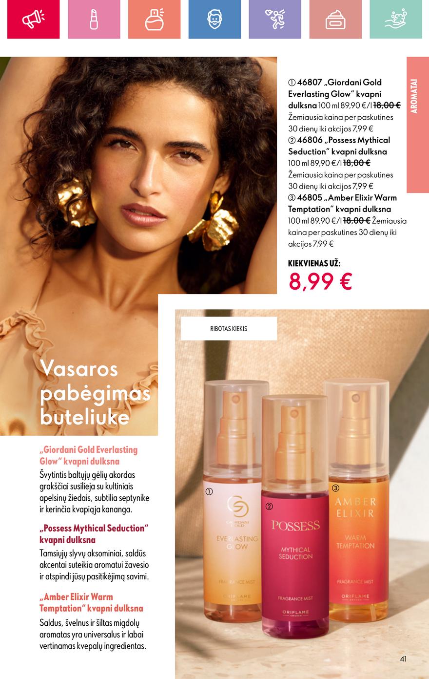 Oriflame katalogas akcijos nuo 
  2025-08-24 iki 
  2025-09-13 | Leidinukas.lt puslapis 41
