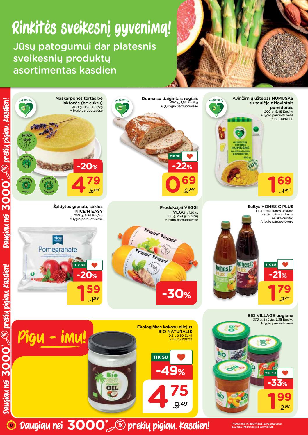 Iki savaitės leidinys akcijos nuo 
  2021-08-08 iki 
  2021-08-15 | Leidinukas.lt puslapis 8