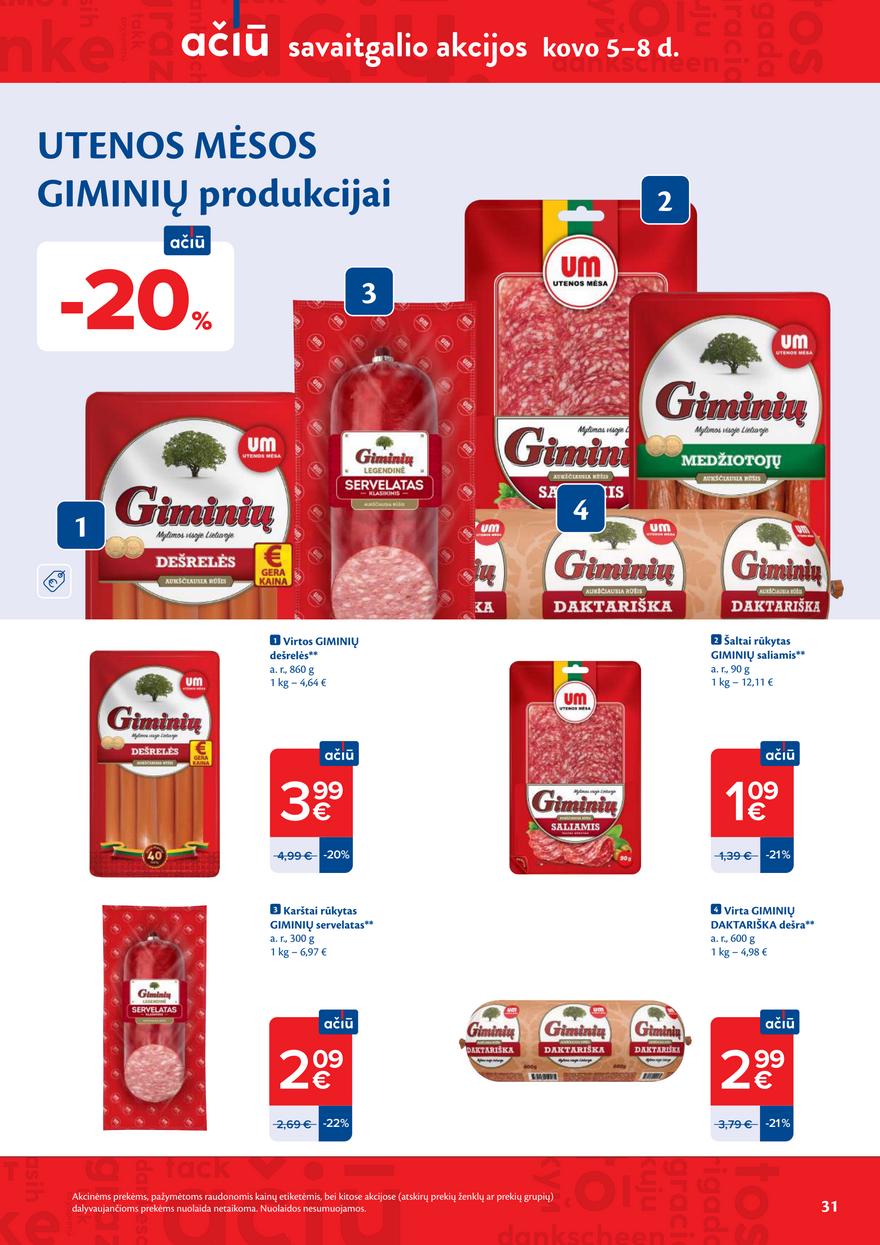 Maxima leidinys akcijos nuo 
  2026-03-03 iki 
  2026-03-09 | Leidinukas.lt puslapis 31
