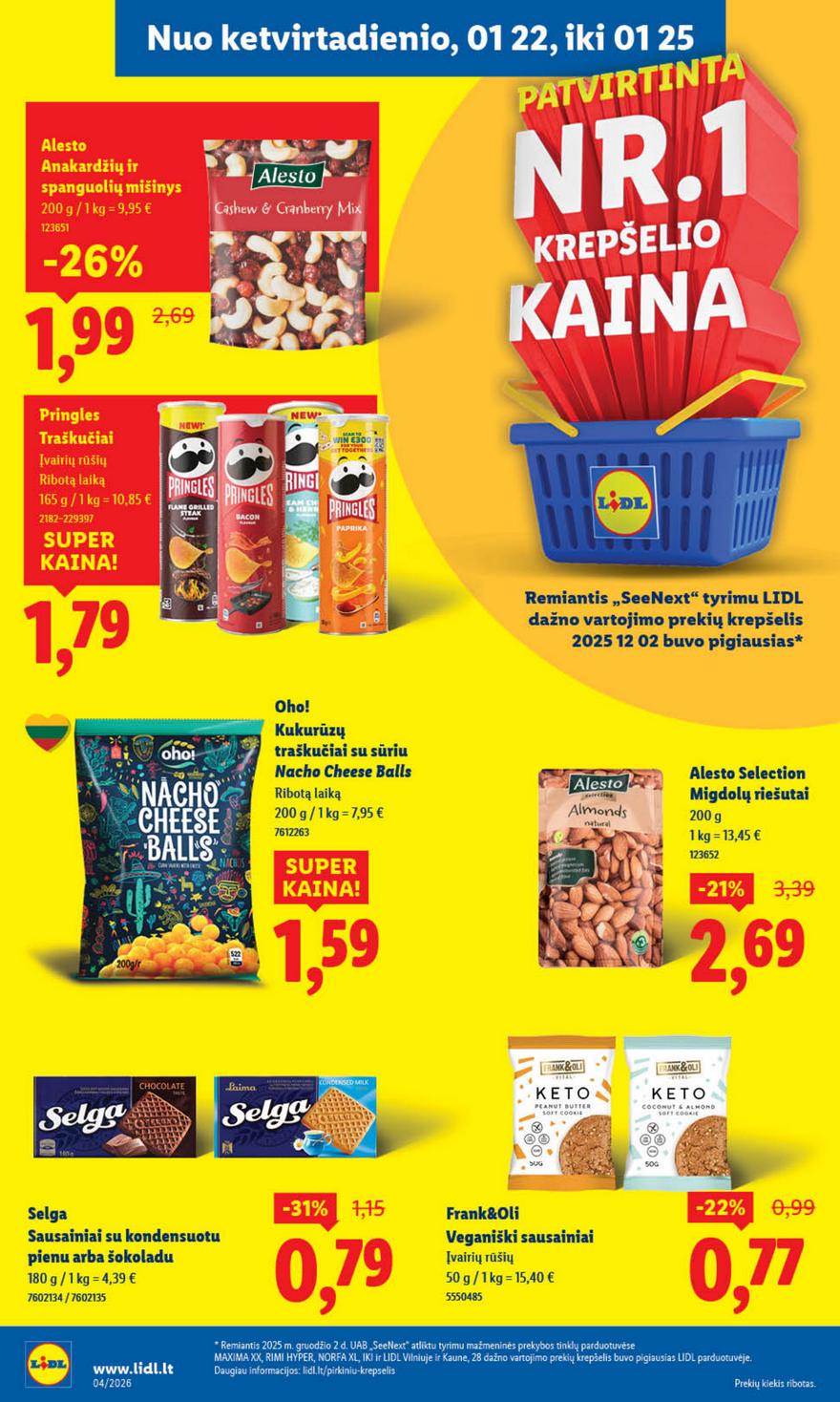 Lidl naujas leidinys akcijos nuo 
  2026-01-19 iki 
  2026-01-25 | Leidinukas.lt puslapis 38