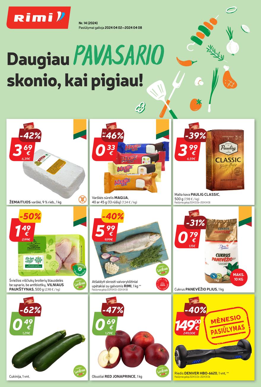 Rimi savaitinis leidinys akcijos nuo 
  2024-04-02 iki 
  2024-04-08 | Leidinukas.lt puslapis 1