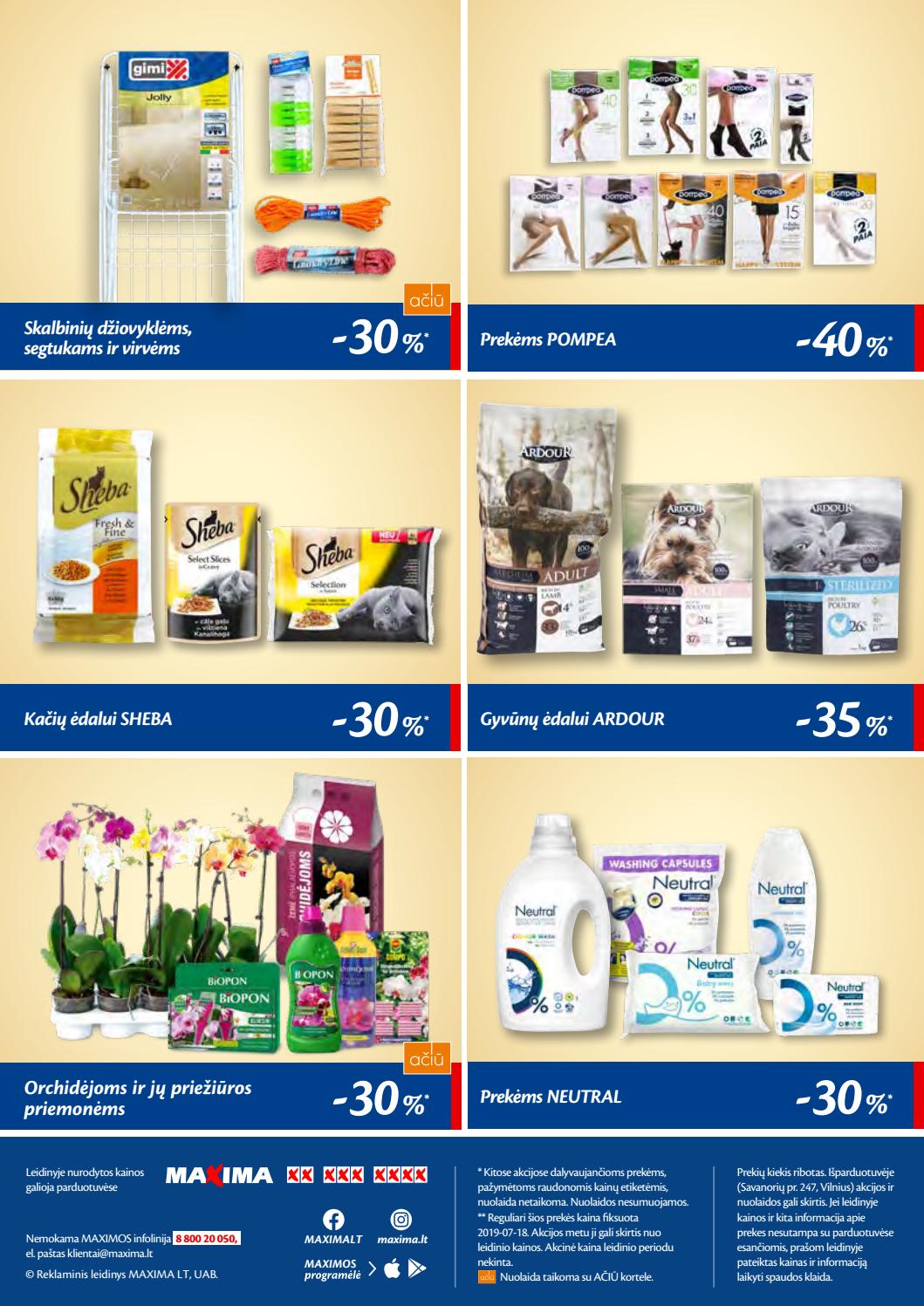 Maxima kaininis leidinys akcijos nuo 
  2019-08-01 iki 
  2019-08-14 | Leidinukas.lt puslapis 24