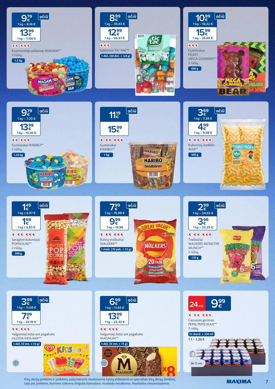 Maxima leidinys akcijos nuo 
  2024-07-30 iki 
  2024-08-05 | Leidinukas.lt puslapis 7