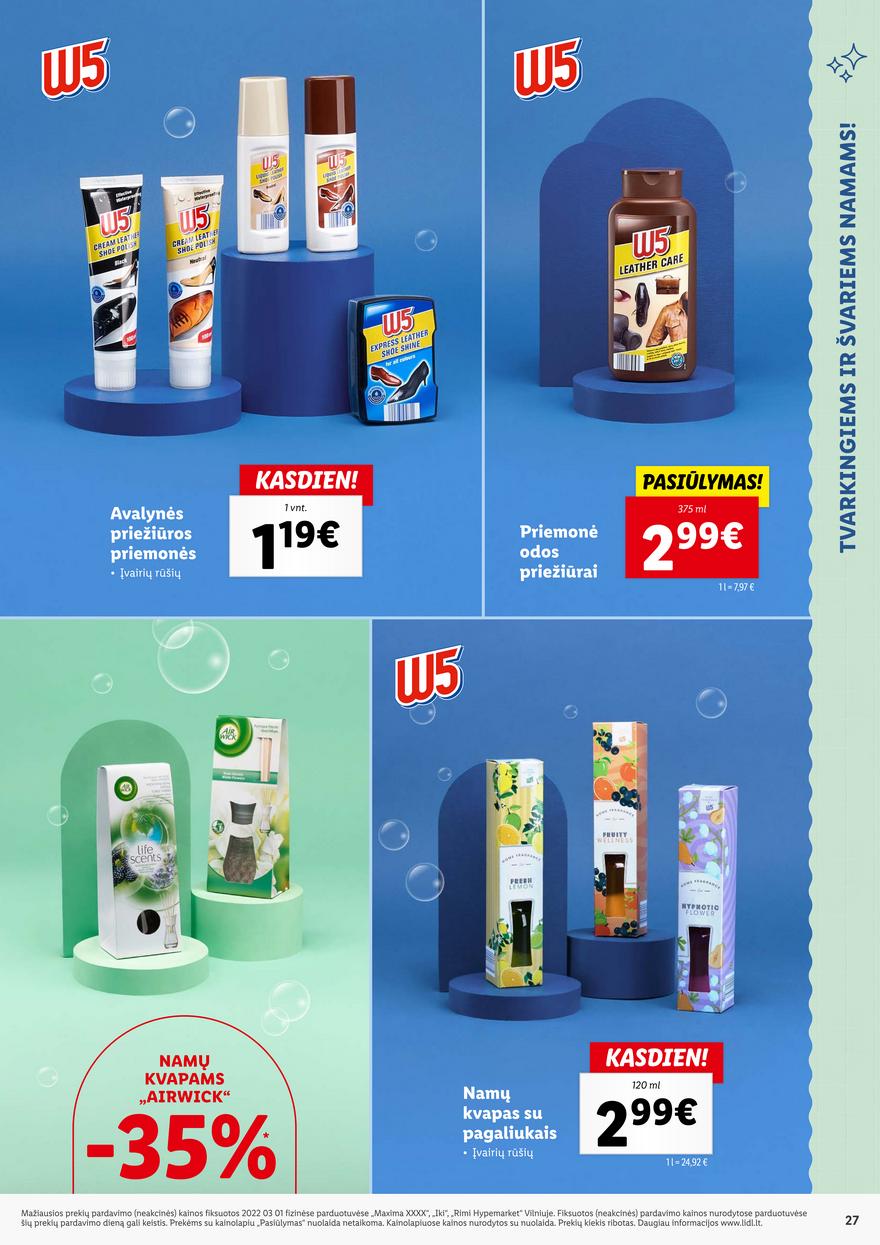Lidl pasiūlymai akcijos nuo 
  2022-03-07 iki 
  2022-03-13 | Leidinukas.lt puslapis 27